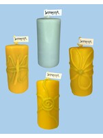 Waxmaya Column Beeswax Candles by Waxmaya