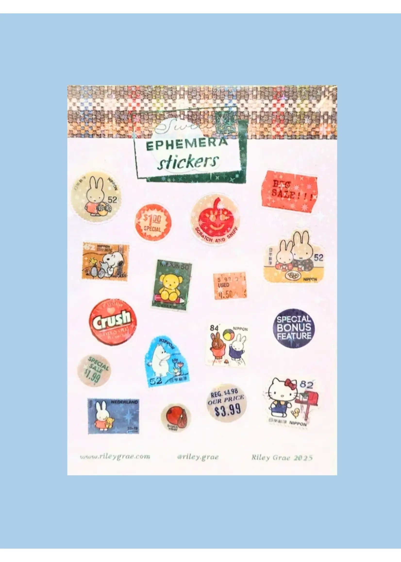 Riley Grae Sticker sheets by Riley Grae