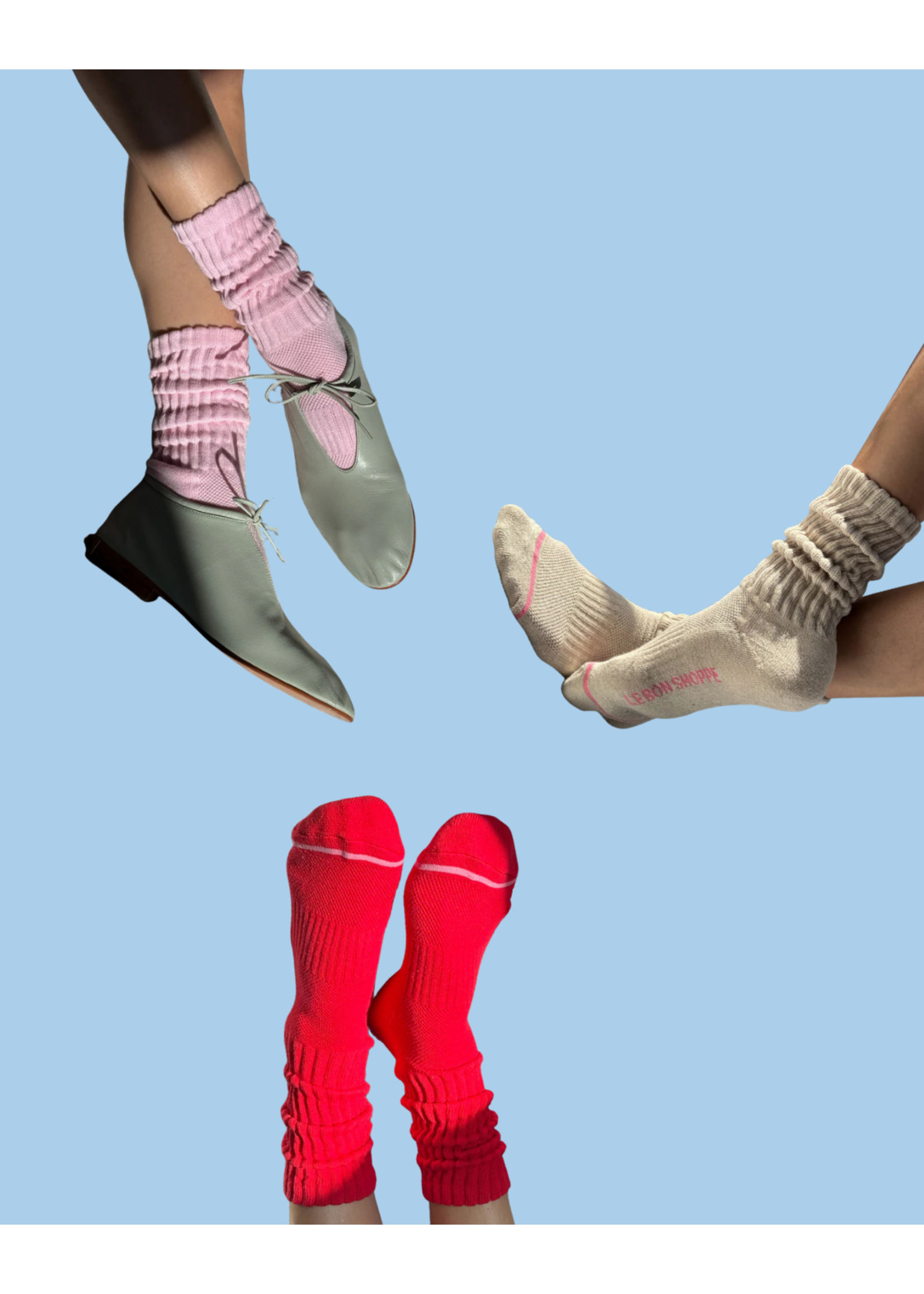Le Bon Shoppe "Ballet" socks by Le Bon Shoppe