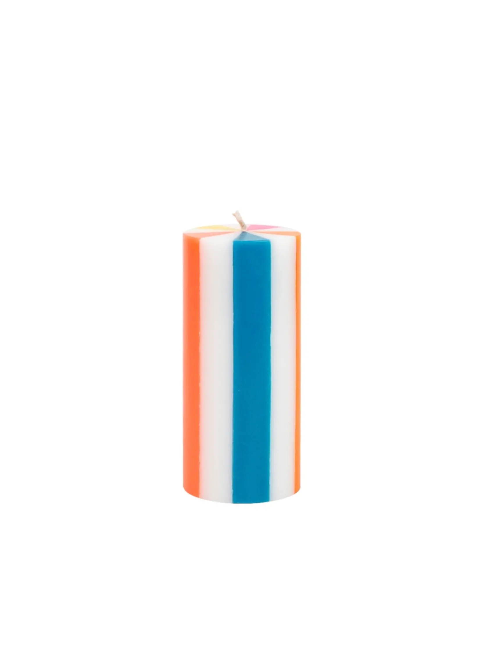YOD&CO Stripe Pillar Candle M by YOD & CO