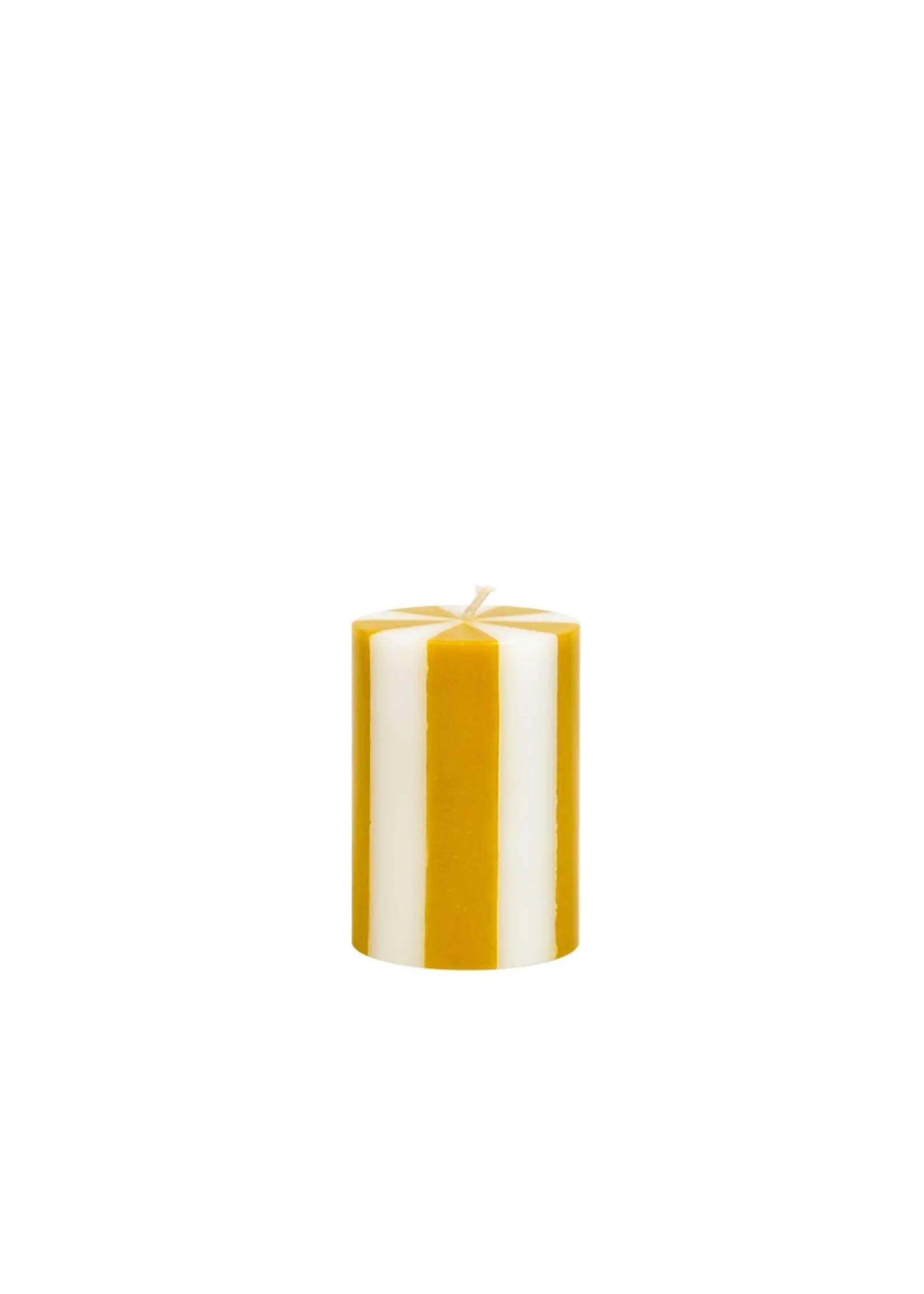 YOD&CO Small Stripe Pillar Candle by YOD&CO