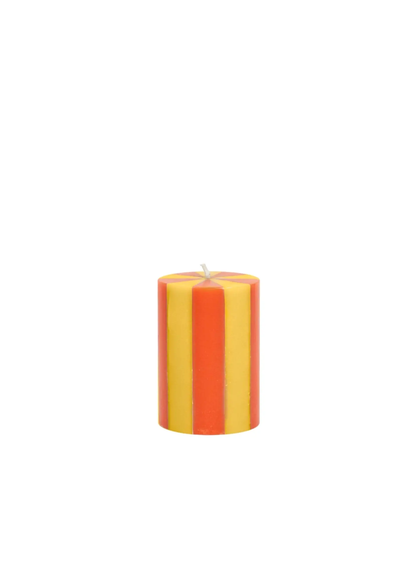 YOD&CO Small Stripe Pillar Candle by YOD&CO