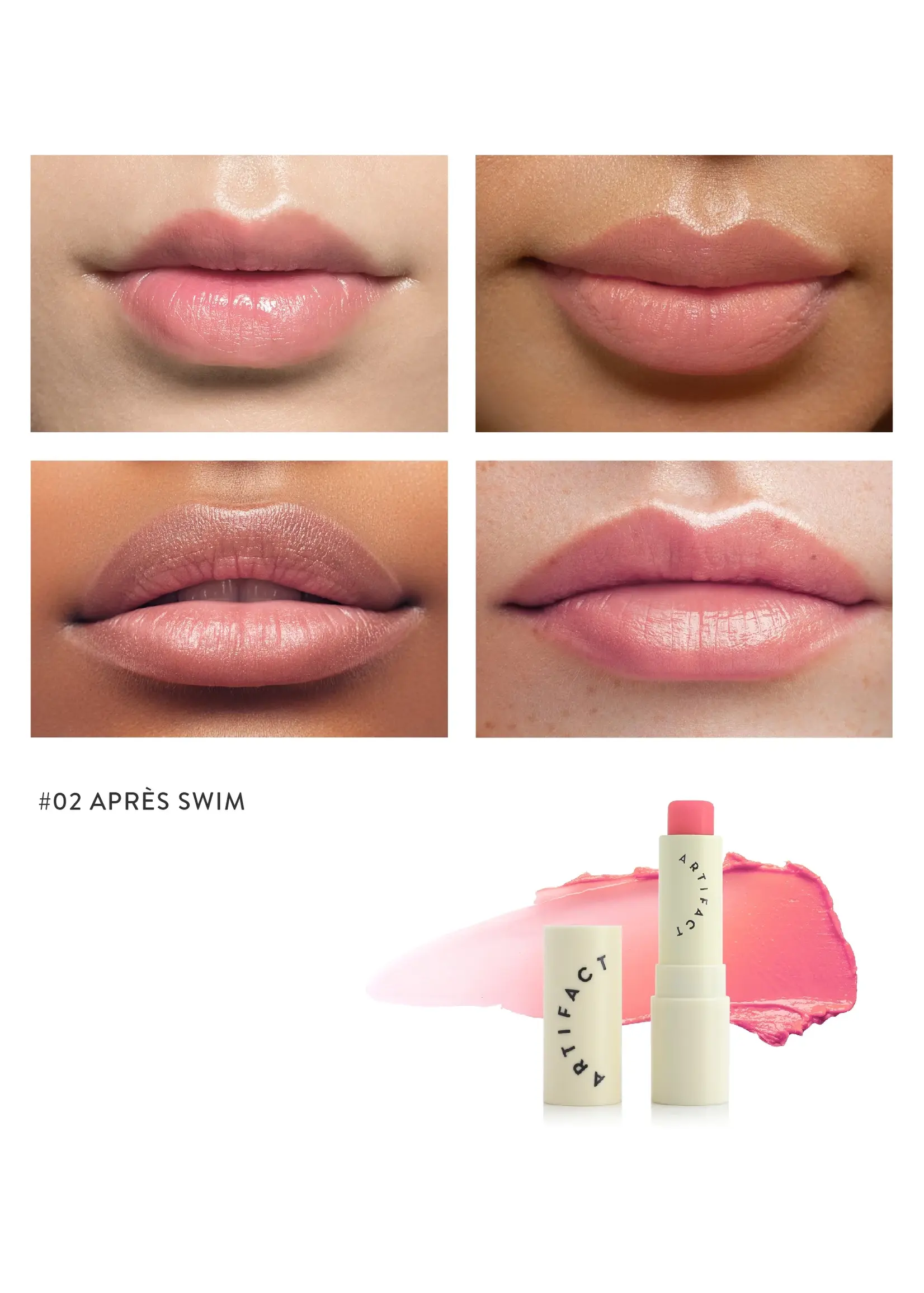 Artifact Tinted lip balms by Artifact
