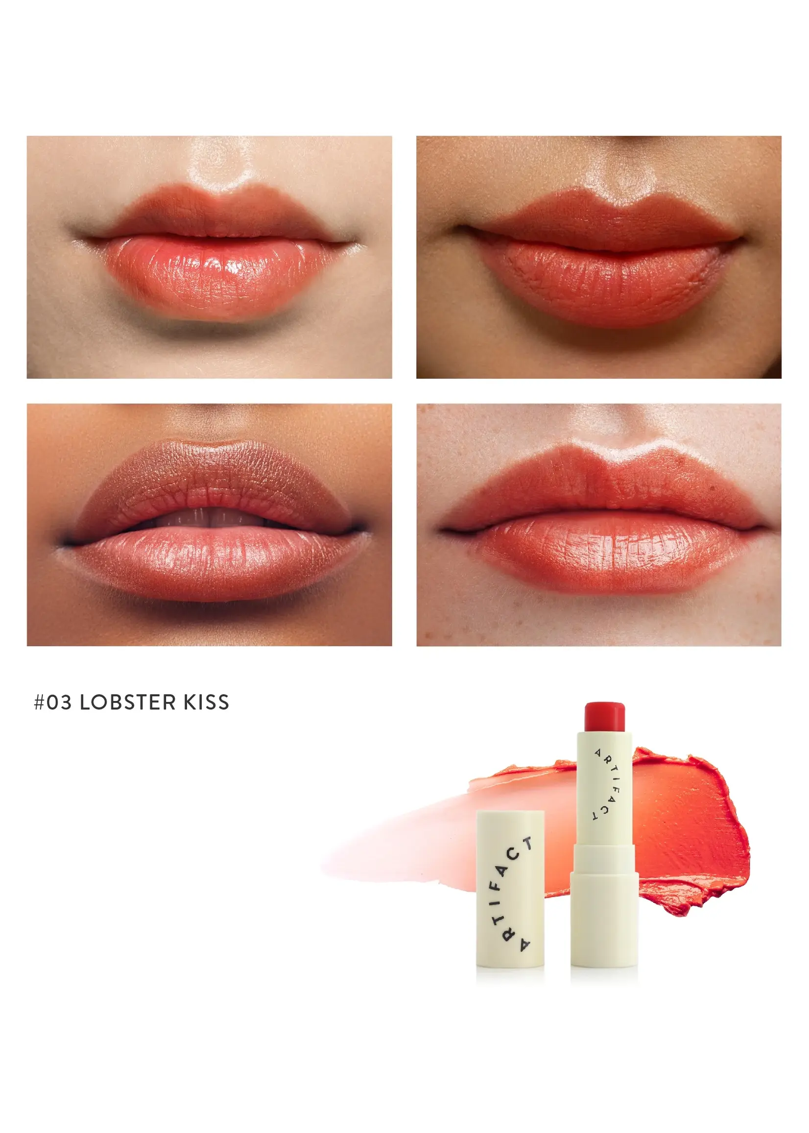 Artifact Tinted lip balms by Artifact