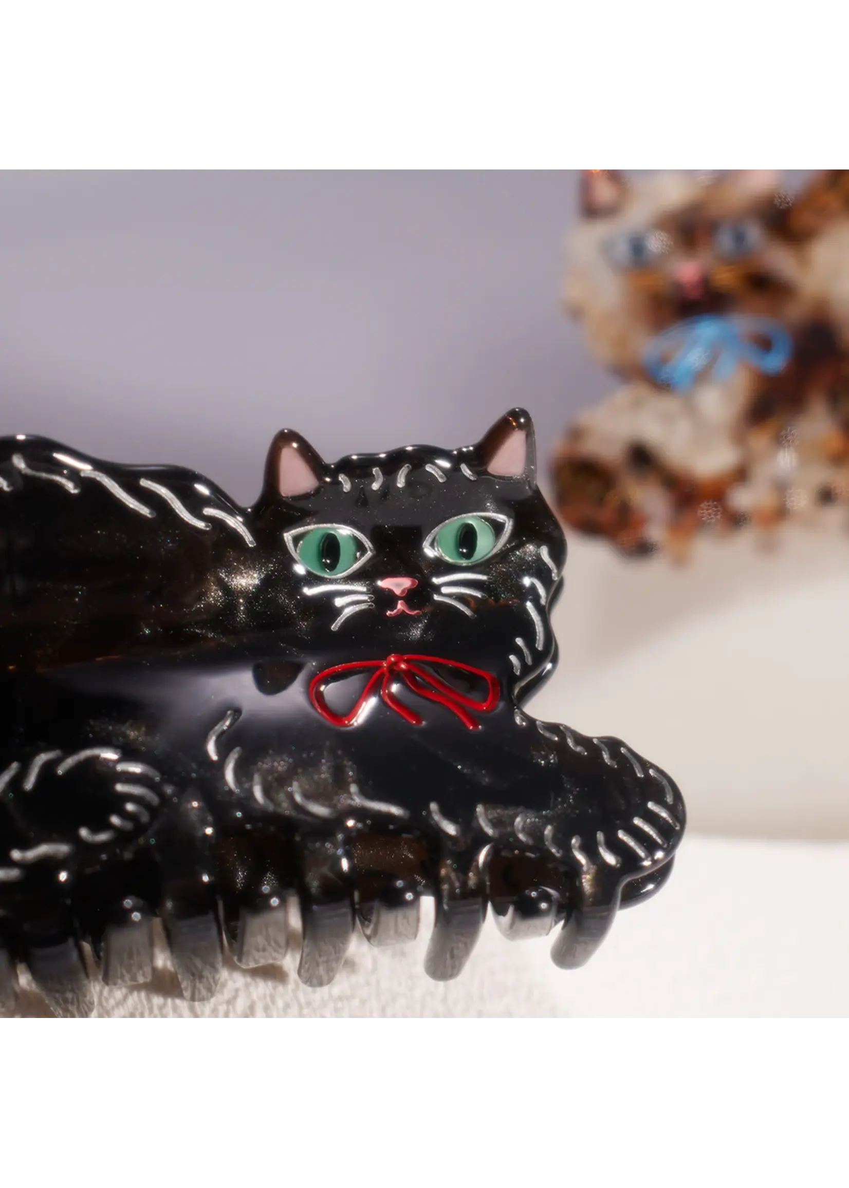 Winona Irene Cat-shaped hair clip by Winona Irene