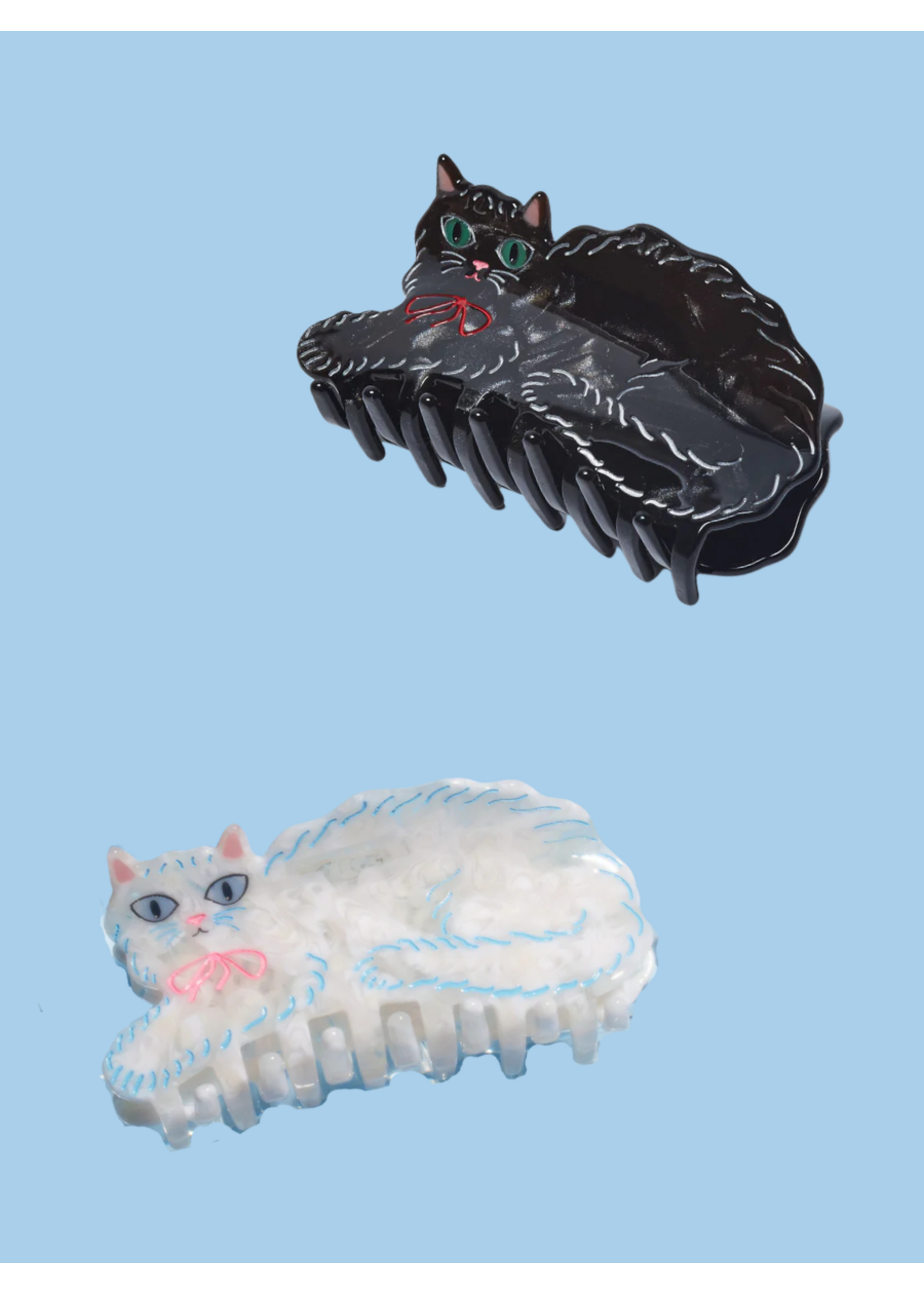 Winona Irene Cat-shaped hair clip by Winona Irene