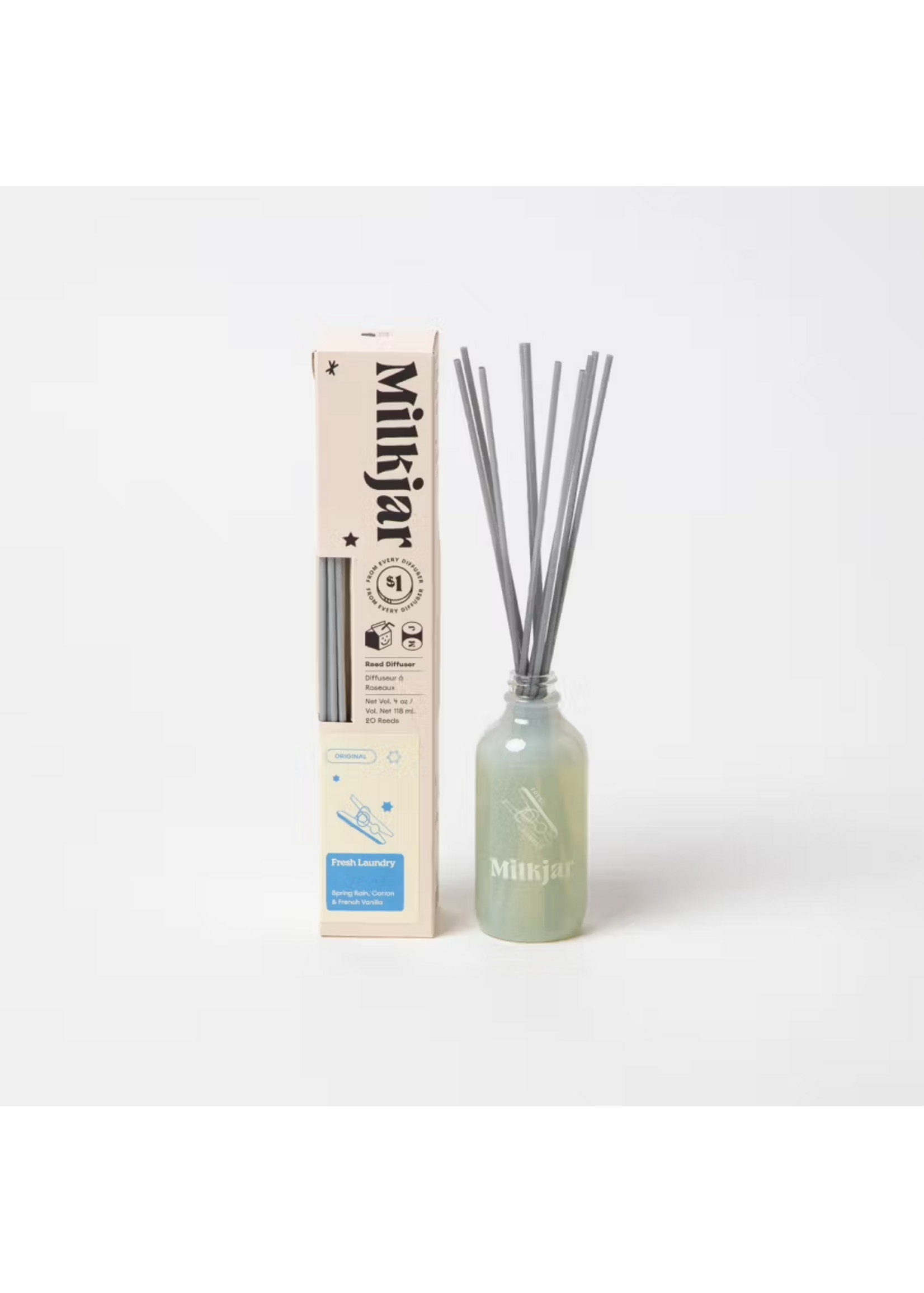 Milk Jar Reed stick diffuser by Milkjar