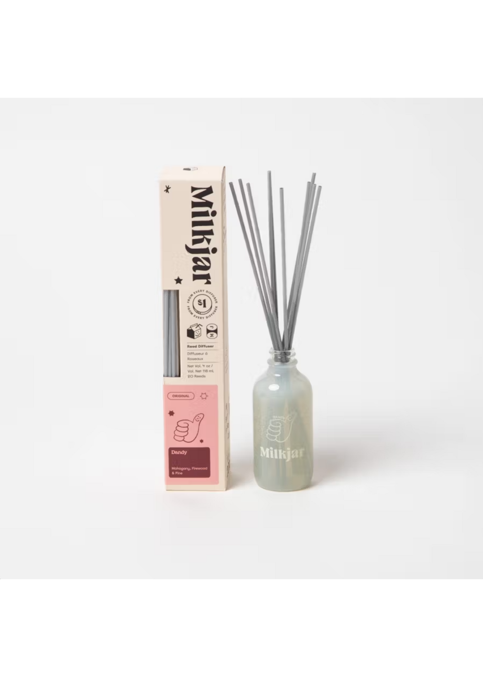 Milk Jar Reed stick diffuser by Milkjar