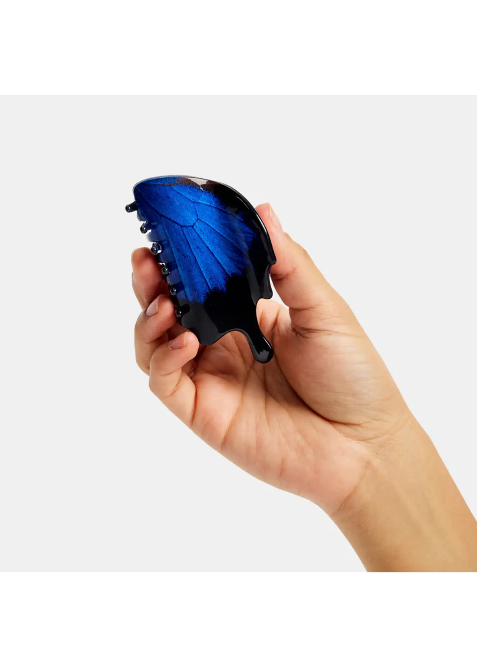 Chunks Pince à cheveux "Blue Butterfly" par Chunks