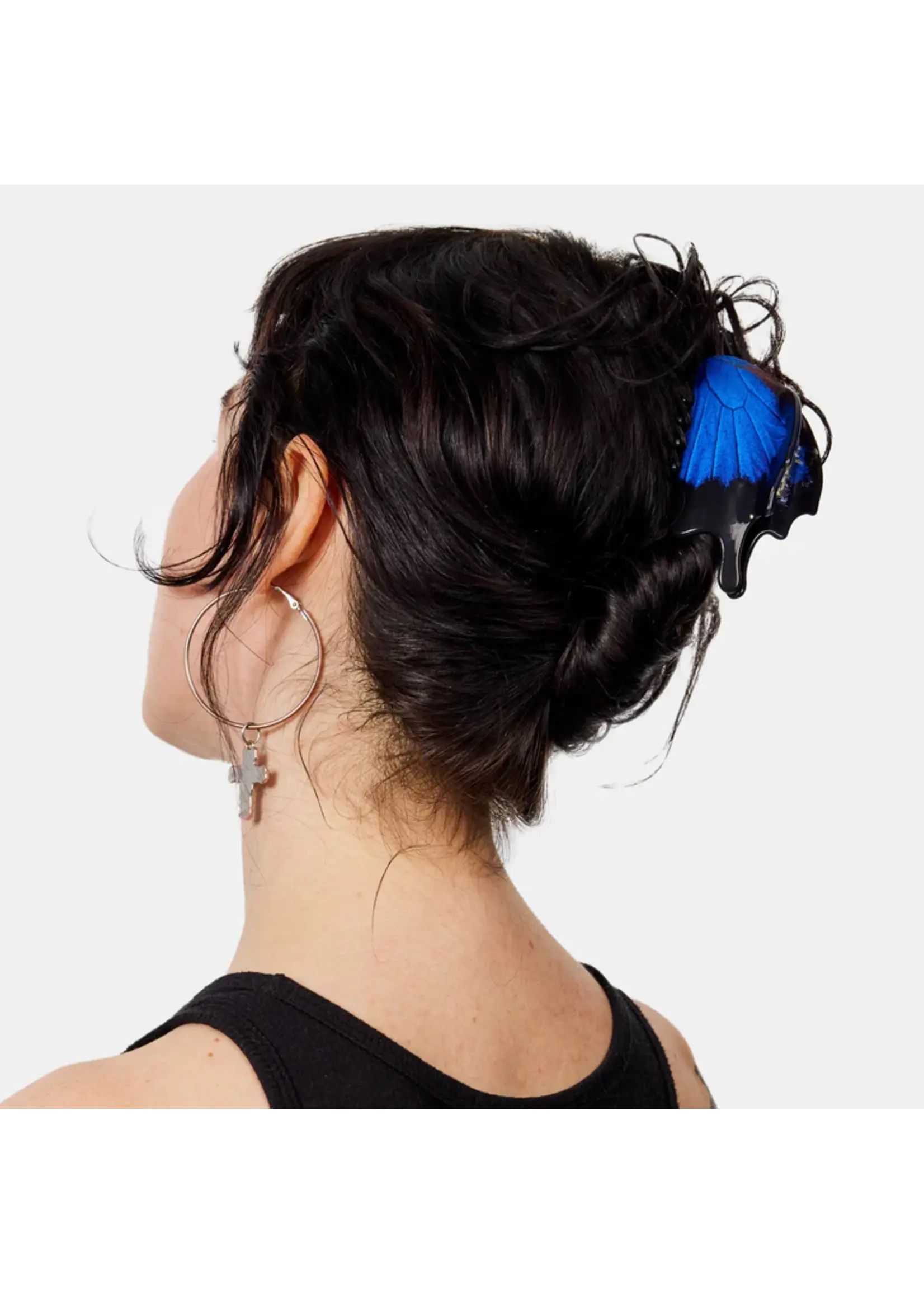 Chunks Pince à cheveux "Blue Butterfly" par Chunks