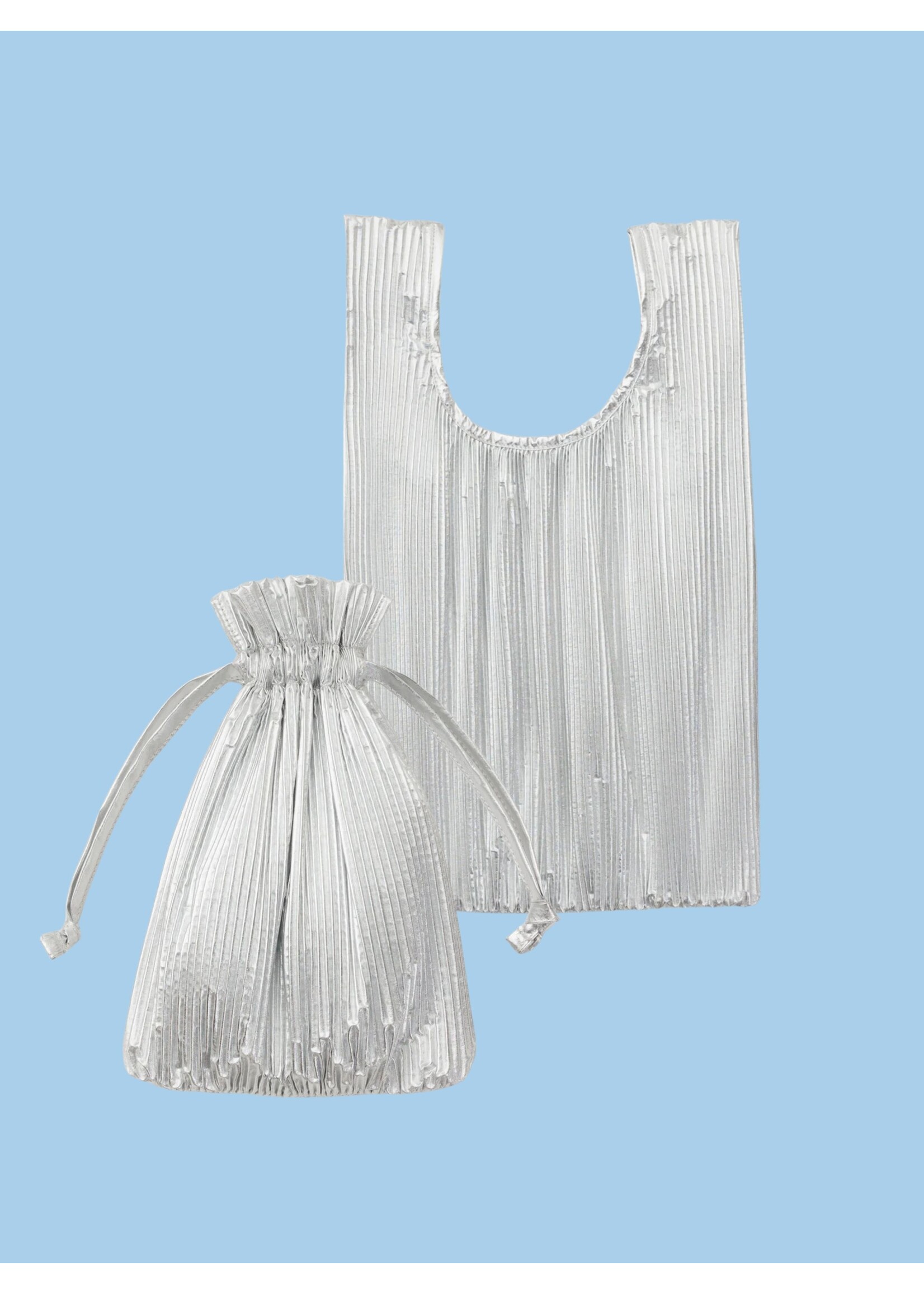 Baggu Pleated bag by Baggu