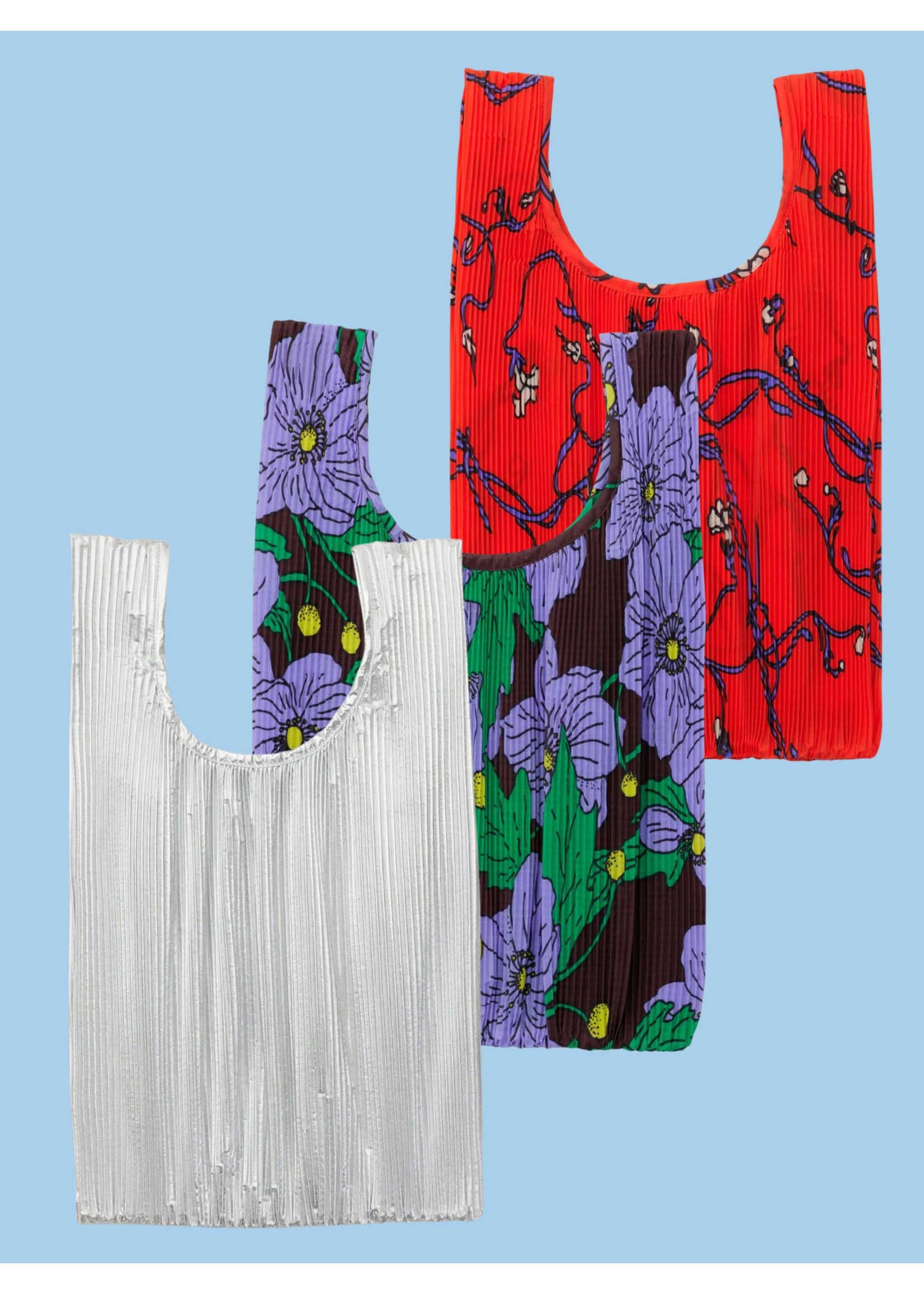 Baggu Pleated bag by Baggu