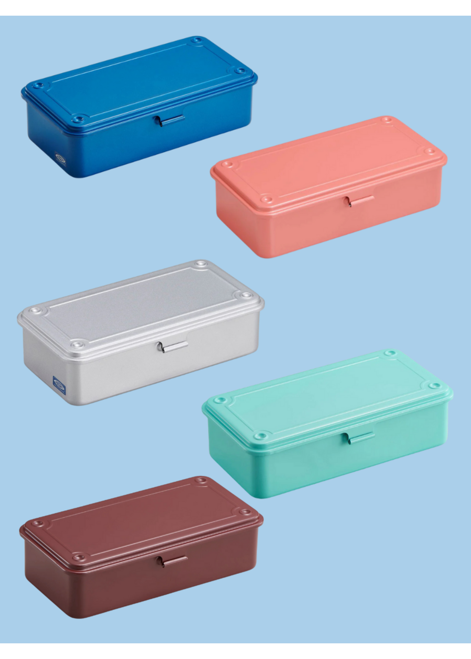 Toyo Steel metal tool box by Toyo