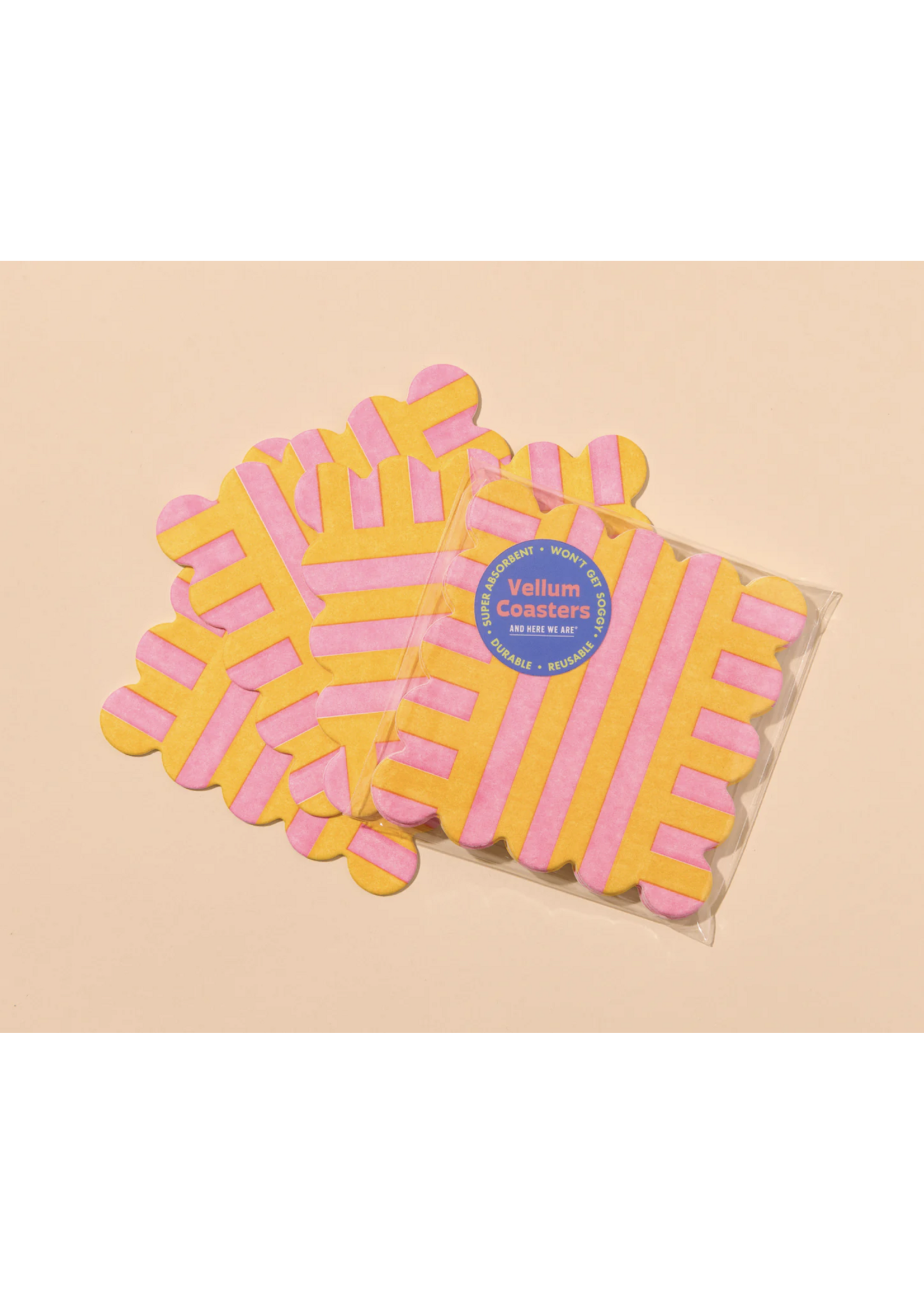 And Here We Are Coasters by "And Here We Are"