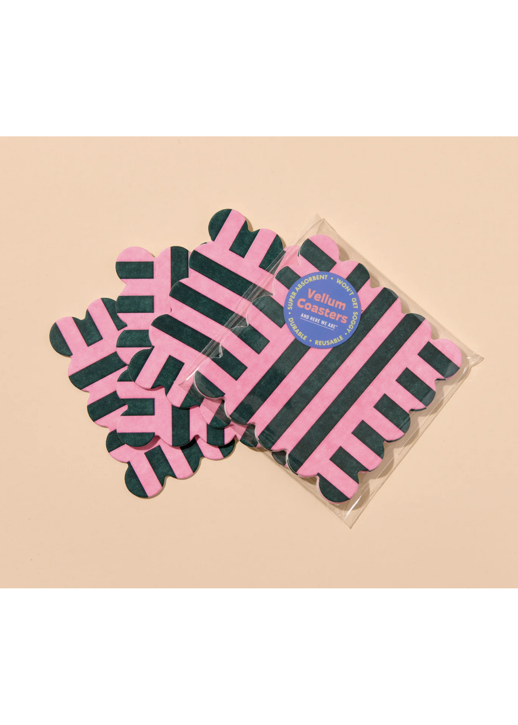 And Here We Are Coasters by "And Here We Are"