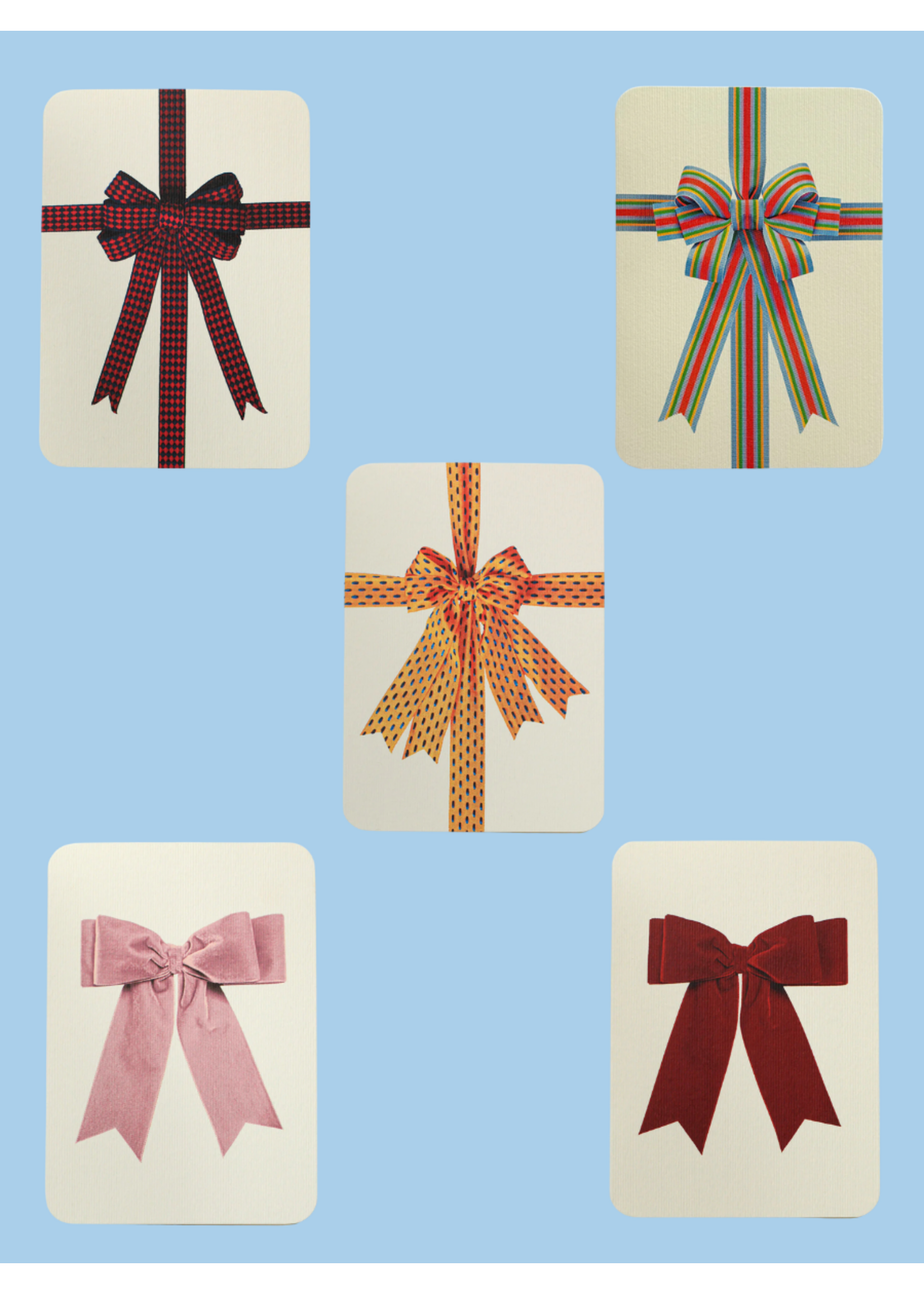 Canonbury Press "bow" Greeting card by Canonbury Press