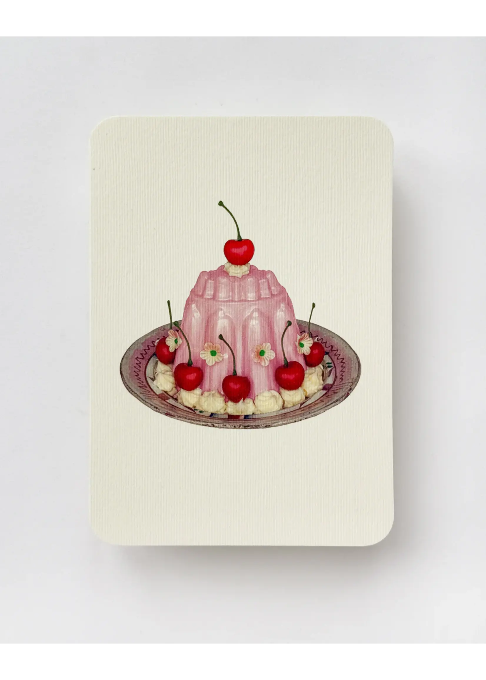 Canonbury Press Carte de souhaits "Blancmange" par Canonbury Press