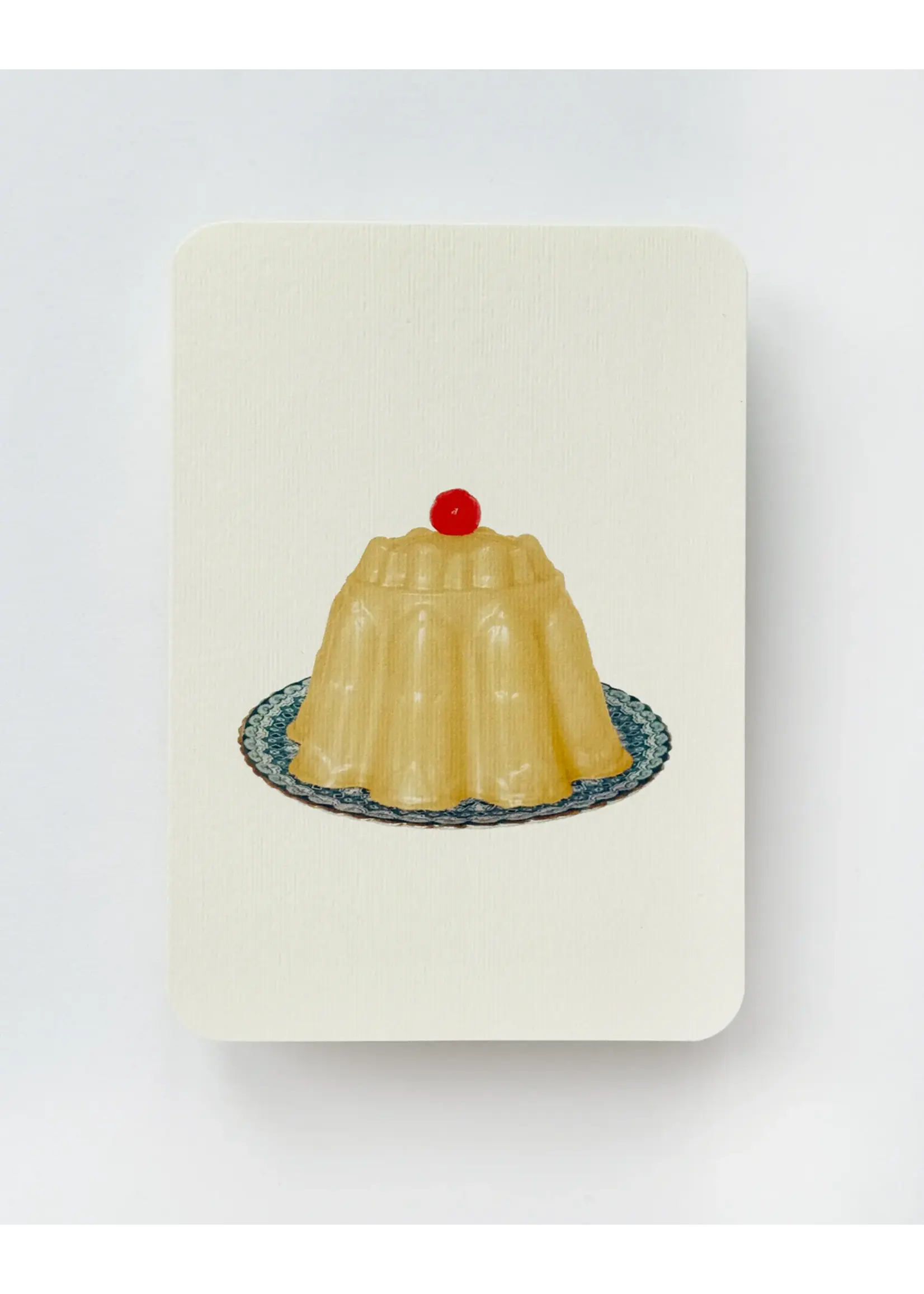 Canonbury Press Carte de souhaits "Blancmange" par Canonbury Press