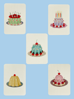 Canonbury Press Carte de souhaits "Blancmange" par Canonbury Press