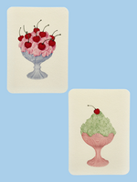 Canonbury Press Carte de souhaits "Chantilly" par Canonbury Press