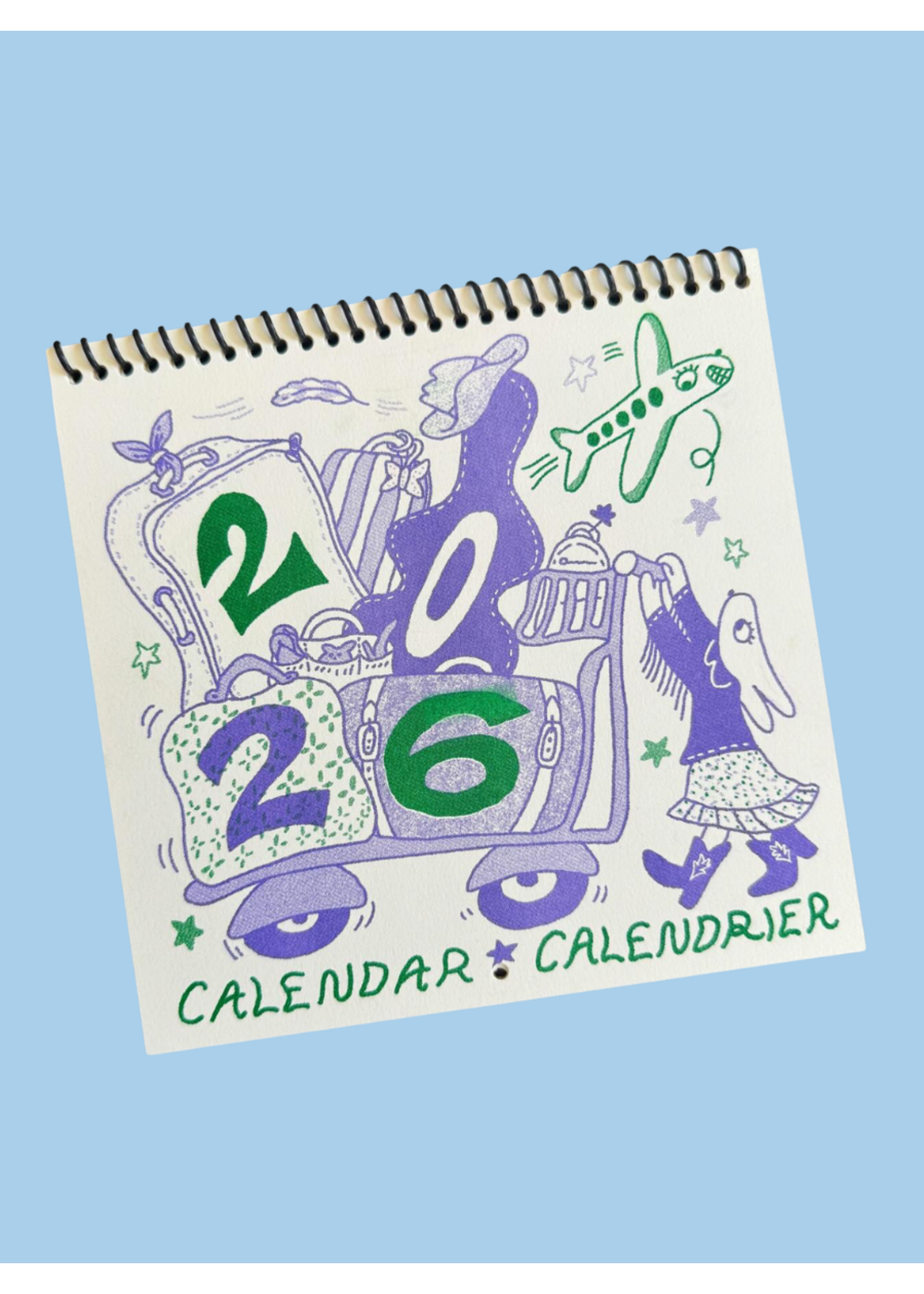 Amery Press Calendrier 2026 par Amery Press