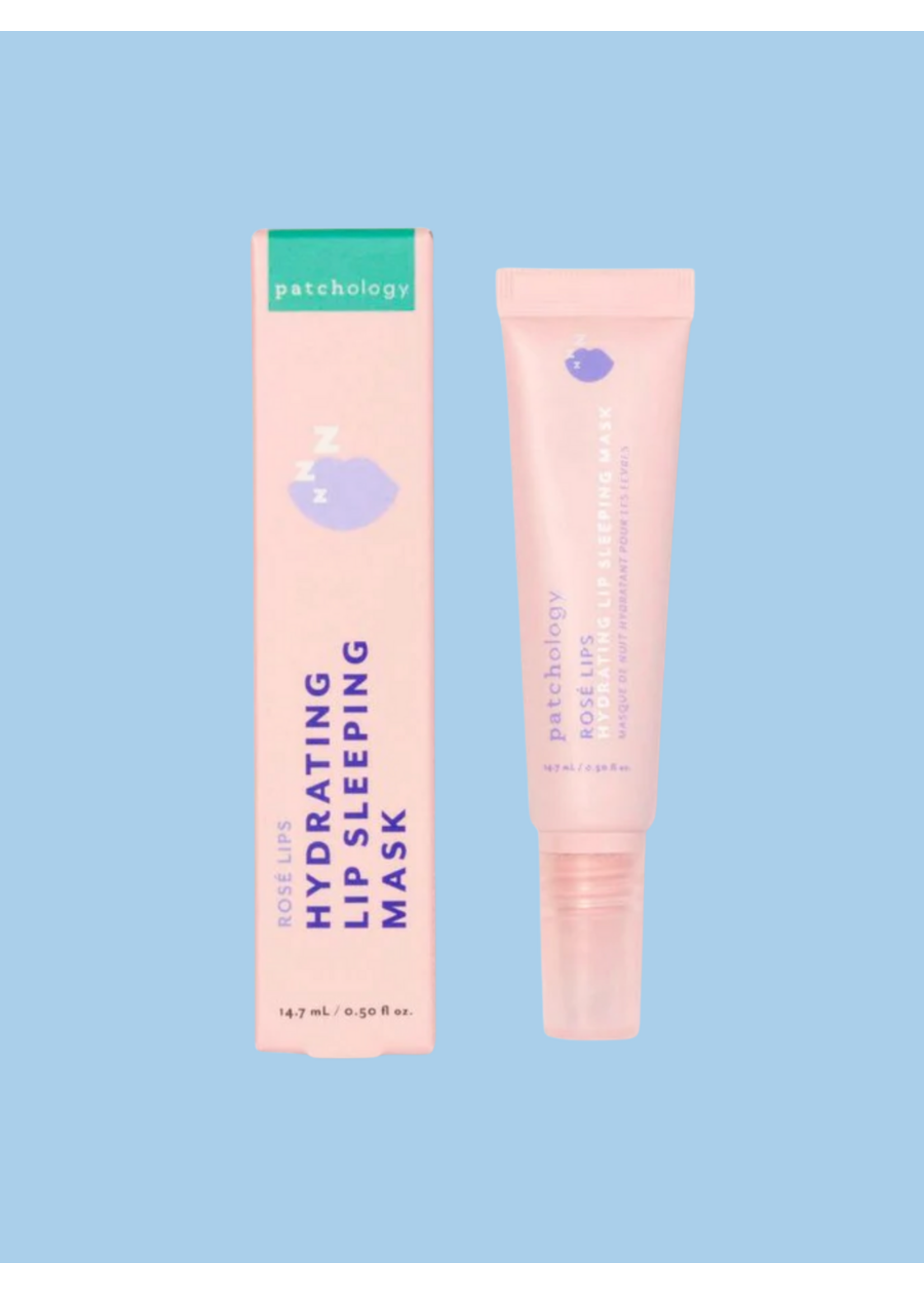 Patchology Masque de nuit pour lèvres "Rosé" par Patchology