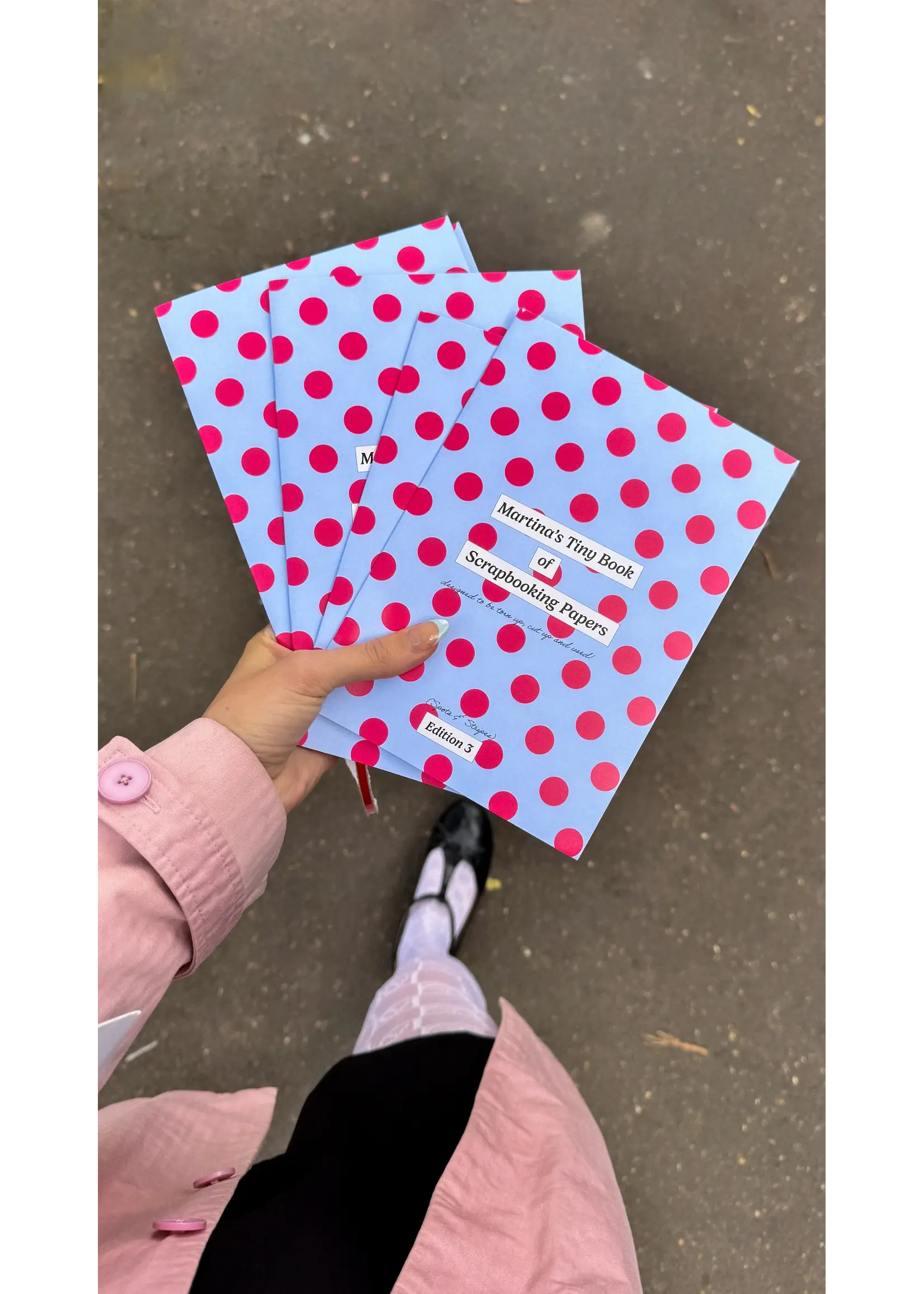 TINYSTORE Petit livre "Scrapbooking" par Martina's Tiny Store