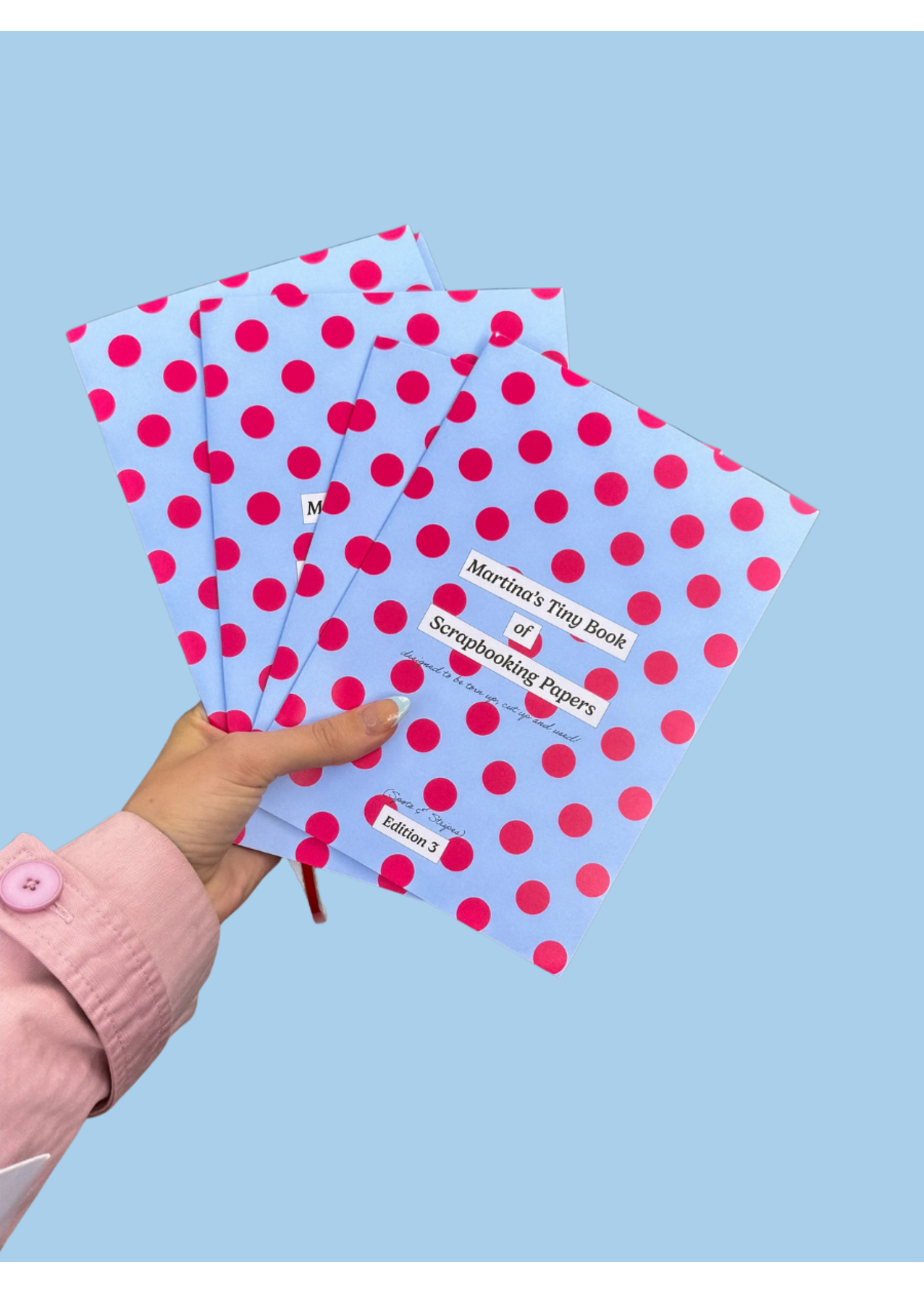 TINYSTORE Petit livre "Scrapbooking" par Martina's Tiny Store