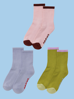 Baggu Chaussettes montantes côtelées par Baggu