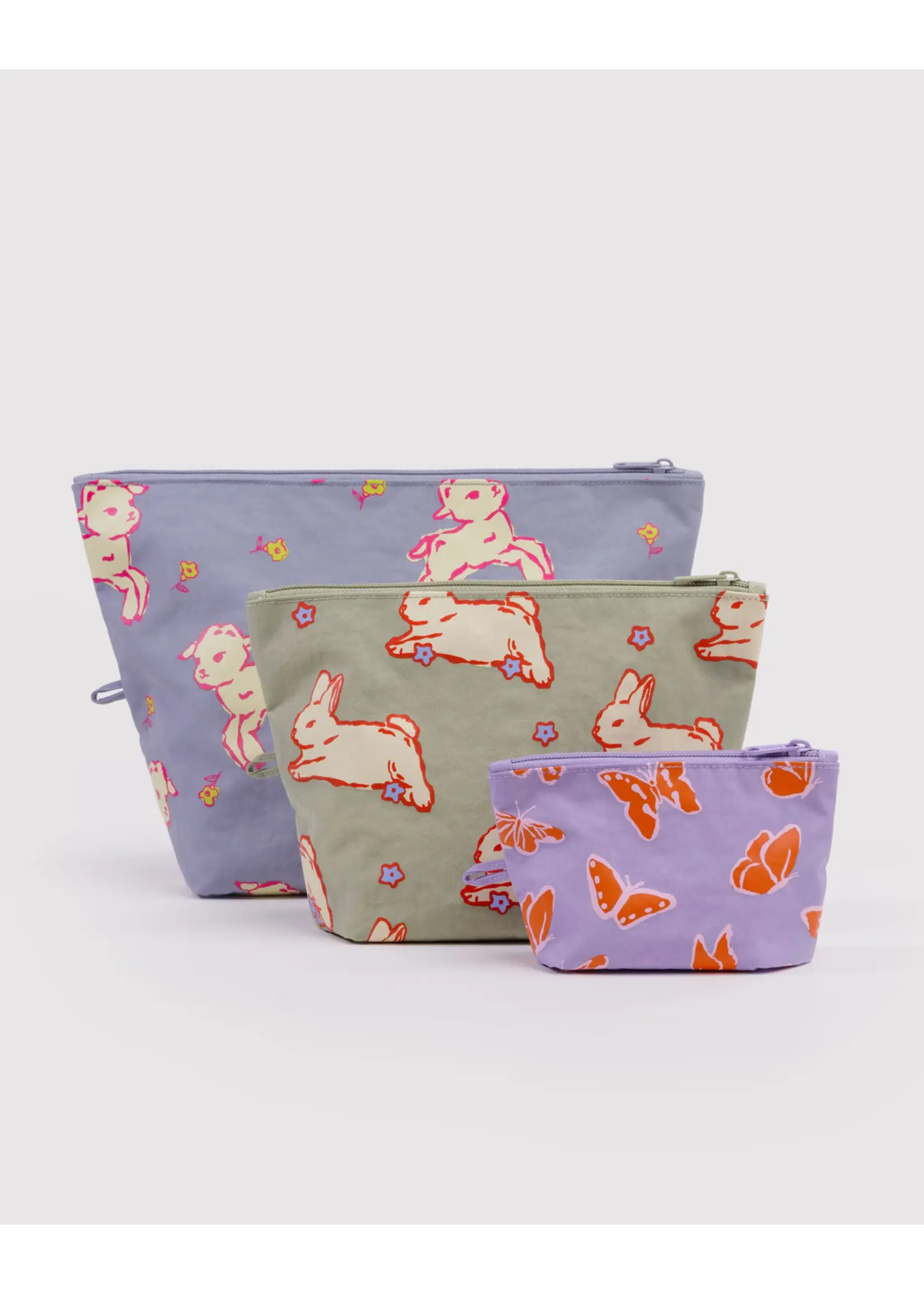 Baggu Ensemble de pochettes "Go Pouch" par Baggu