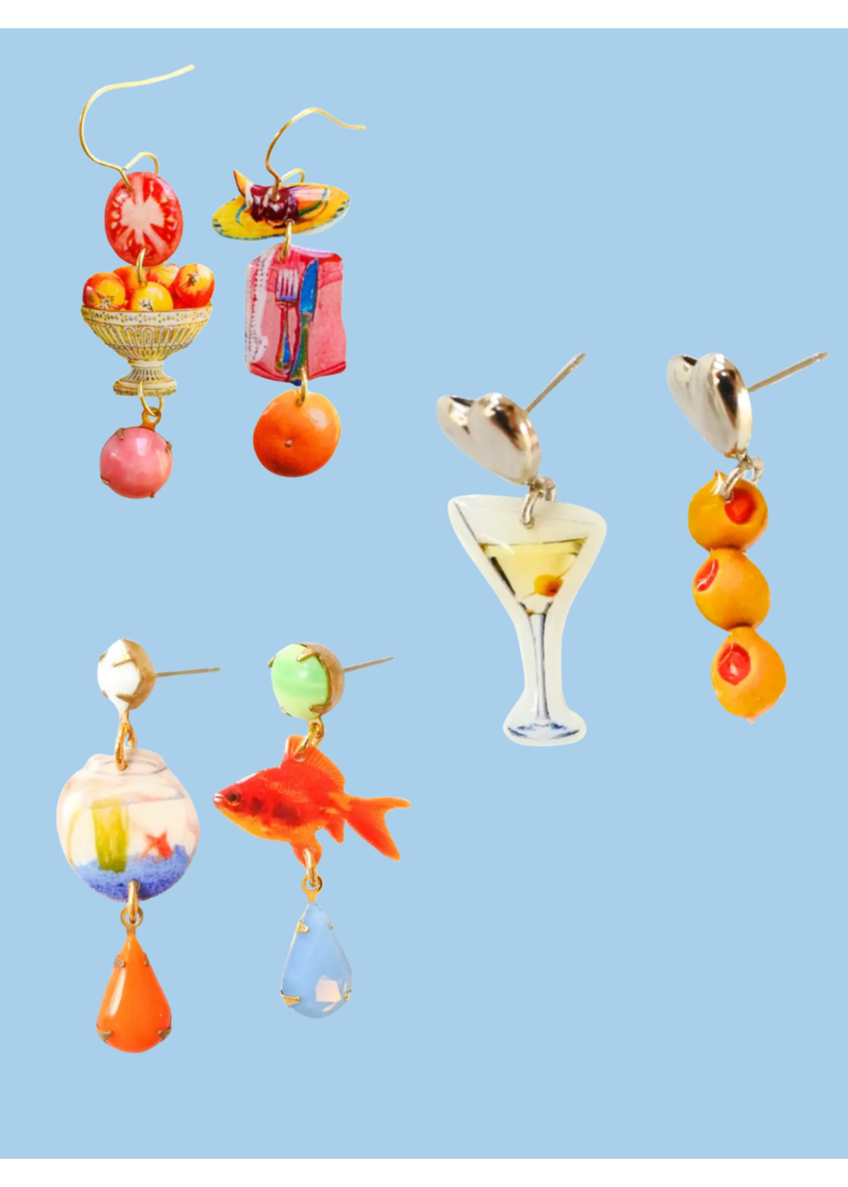 Haricot Vert Earrings by Haricot Vert