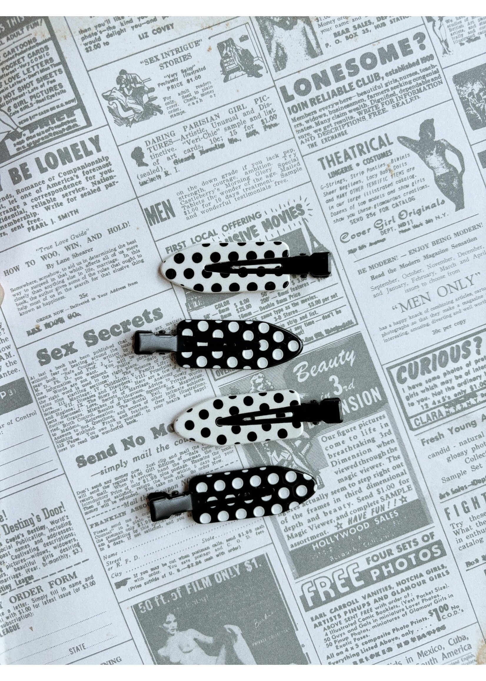 Hey Ricochet Barrettes paquet de quatre par Hey Ricochet