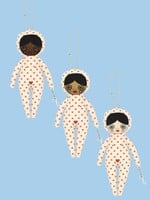 Bri Foster Dolls Polka Dot Doll Bag Charm by Bri Foster