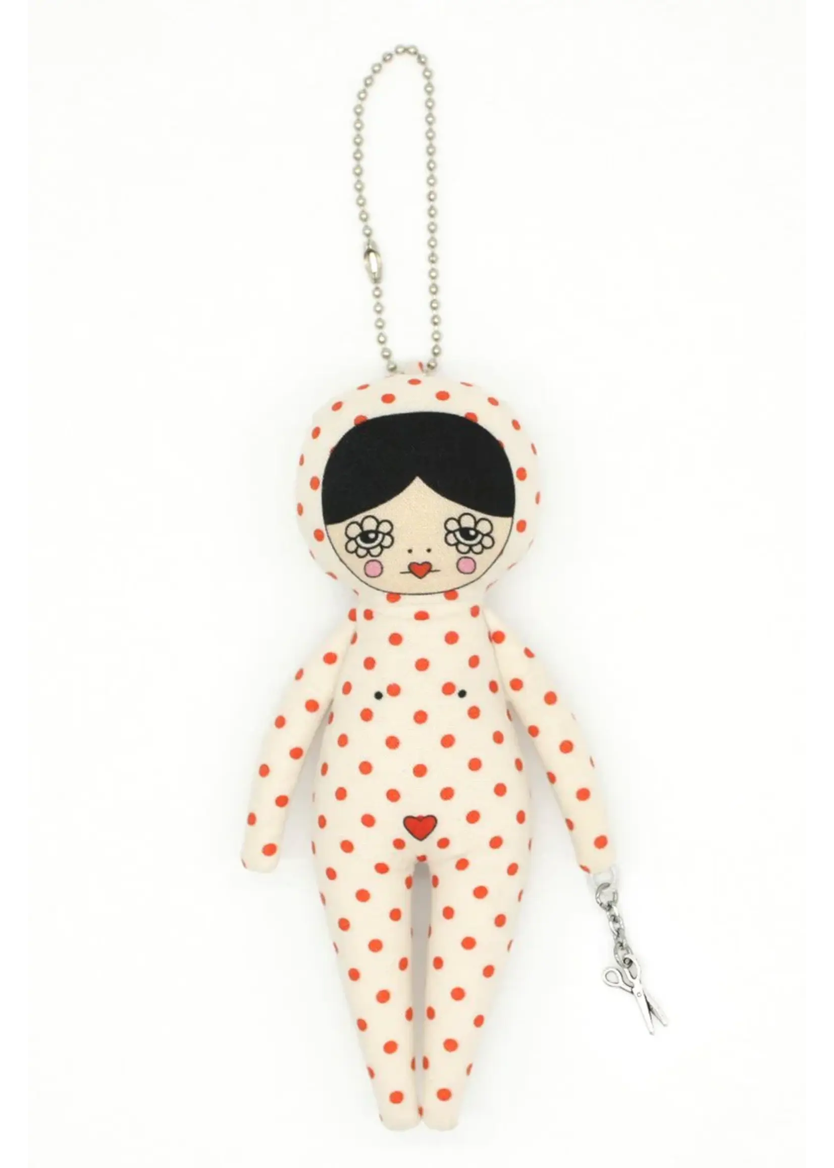 Bri Foster Dolls Polka Dot Doll Bag Charm by Bri Foster