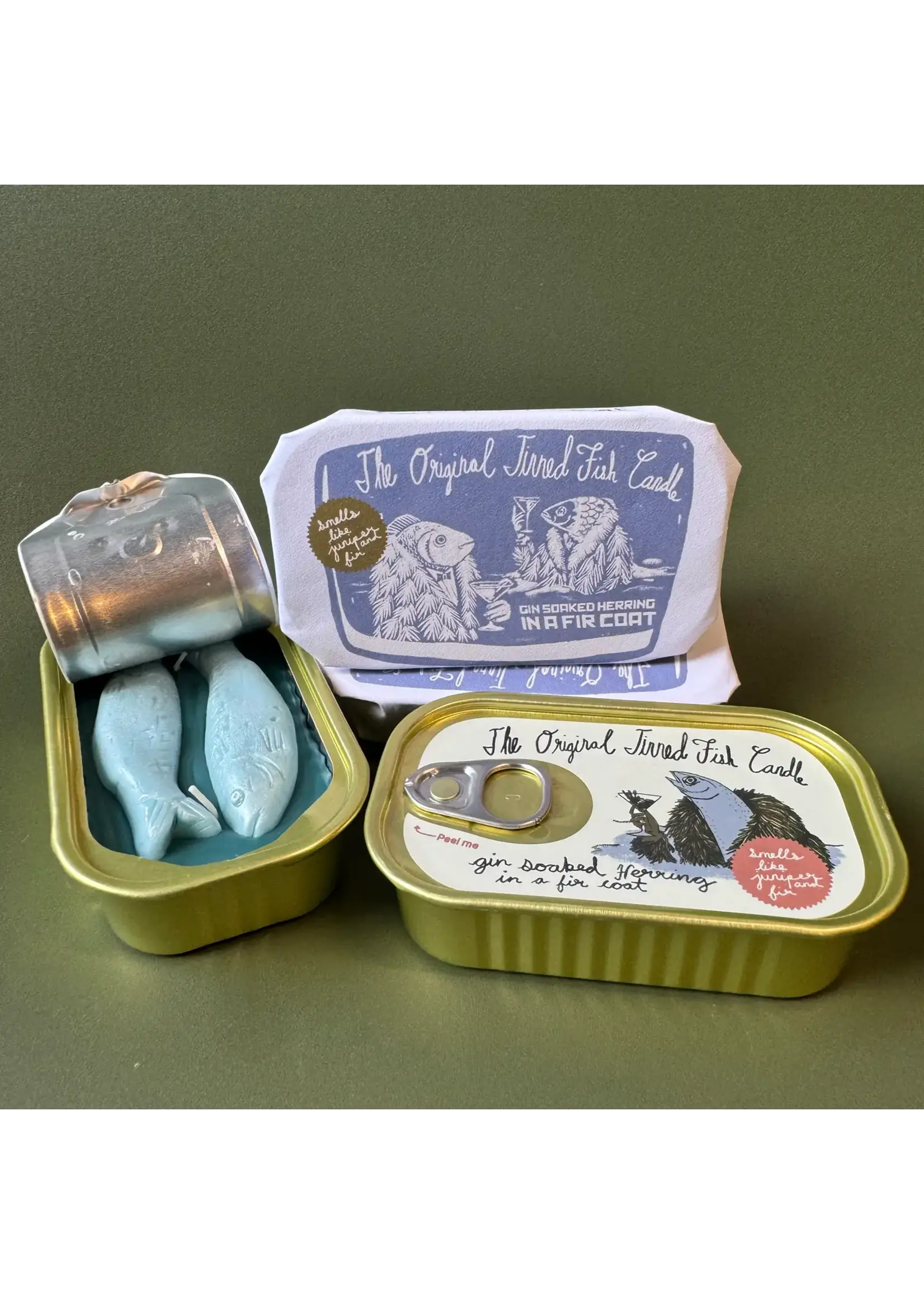 Tinned Candle Canned Fish Candle by Tinned Candle