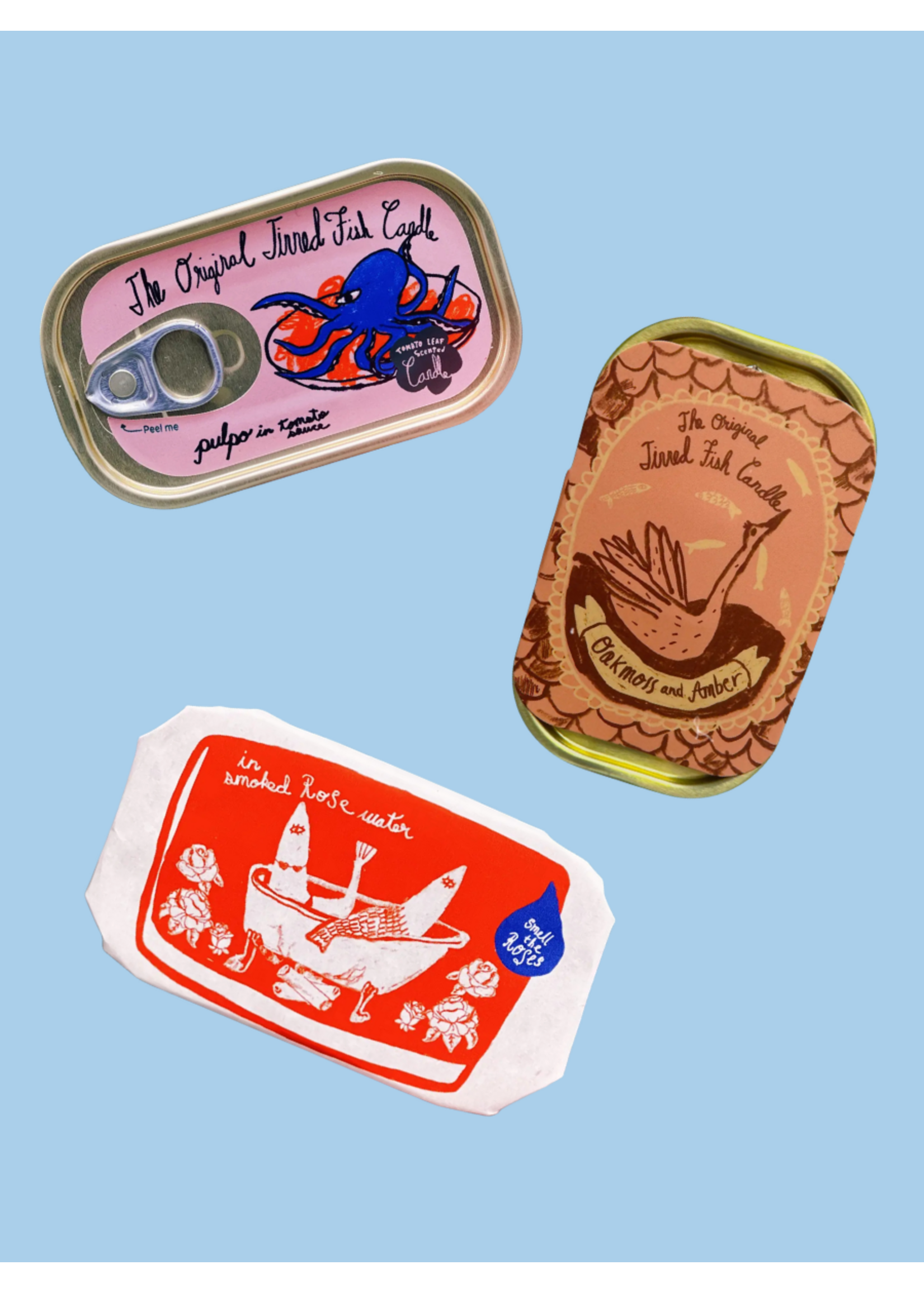 Tinned Candle Canned Fish Candle by Tinned Candle