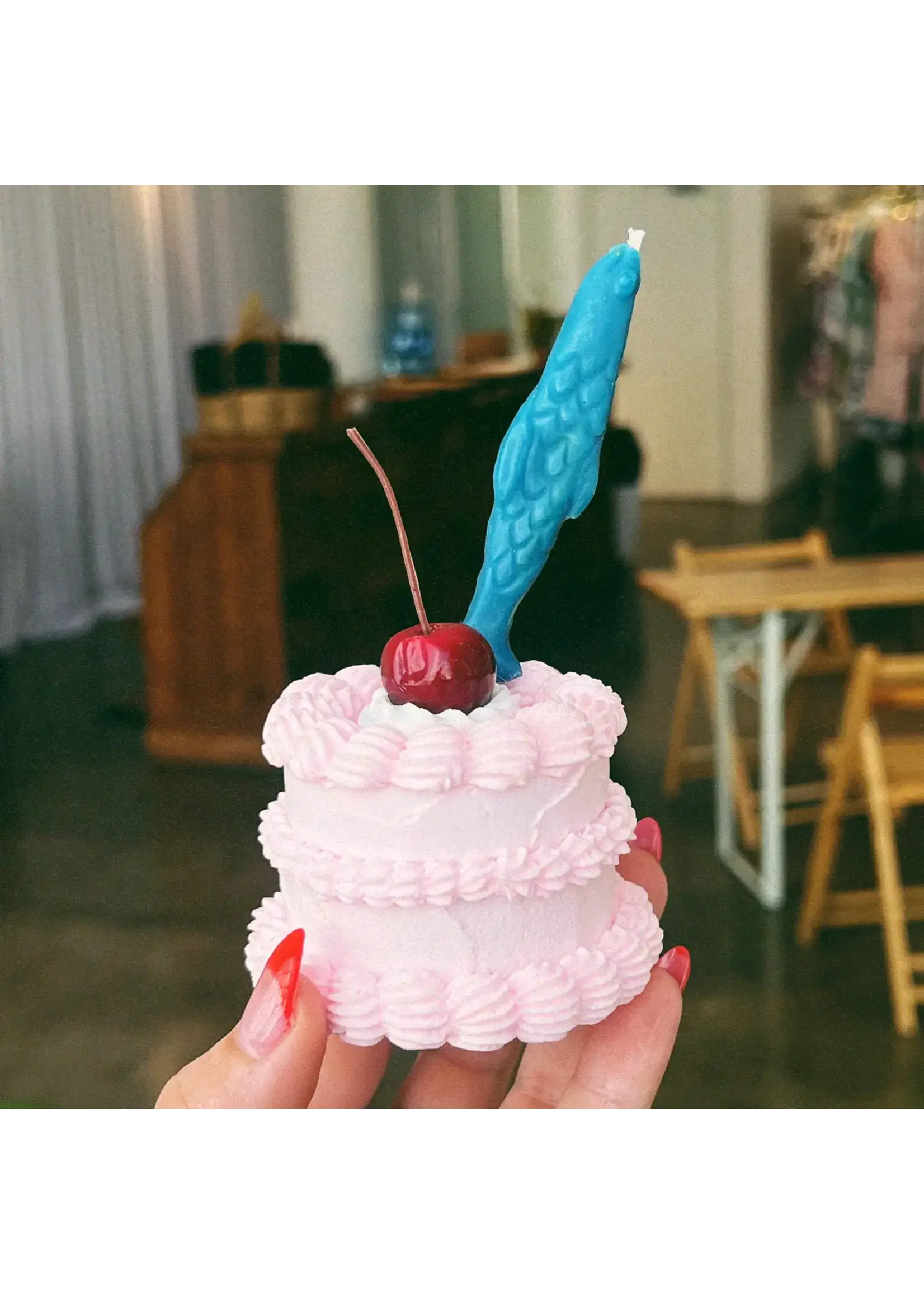 Tinned Candle Chandelles "Wishy Fishies" par Tinned Candle