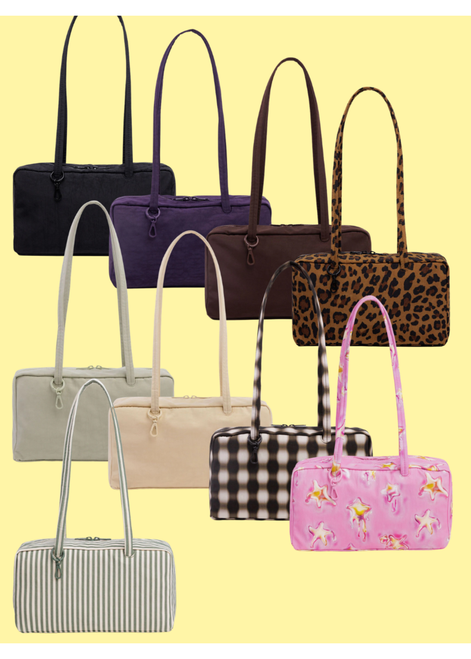 Baggu Nylon Bowler bags by Baggu