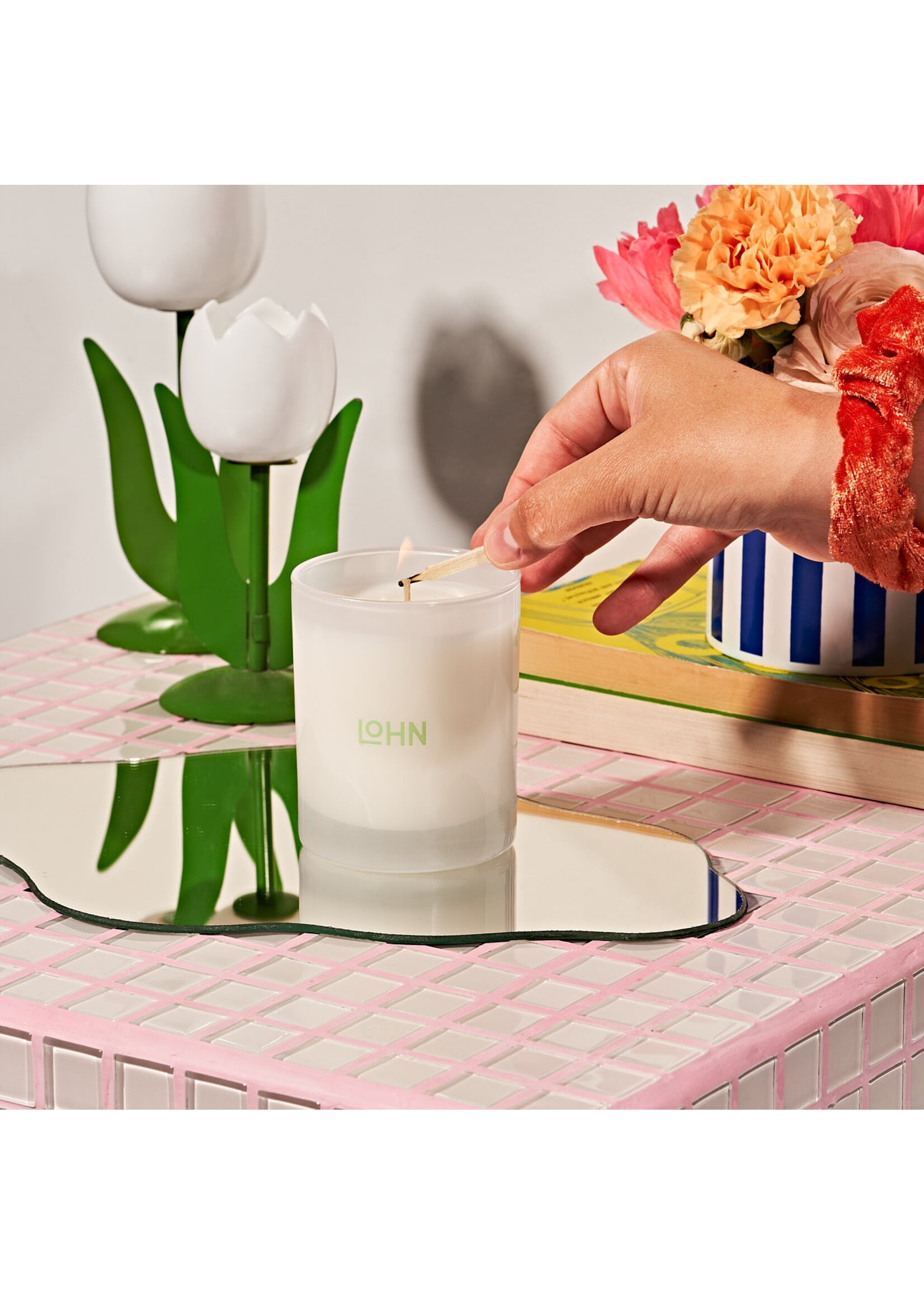 LOHN Lohn candle
