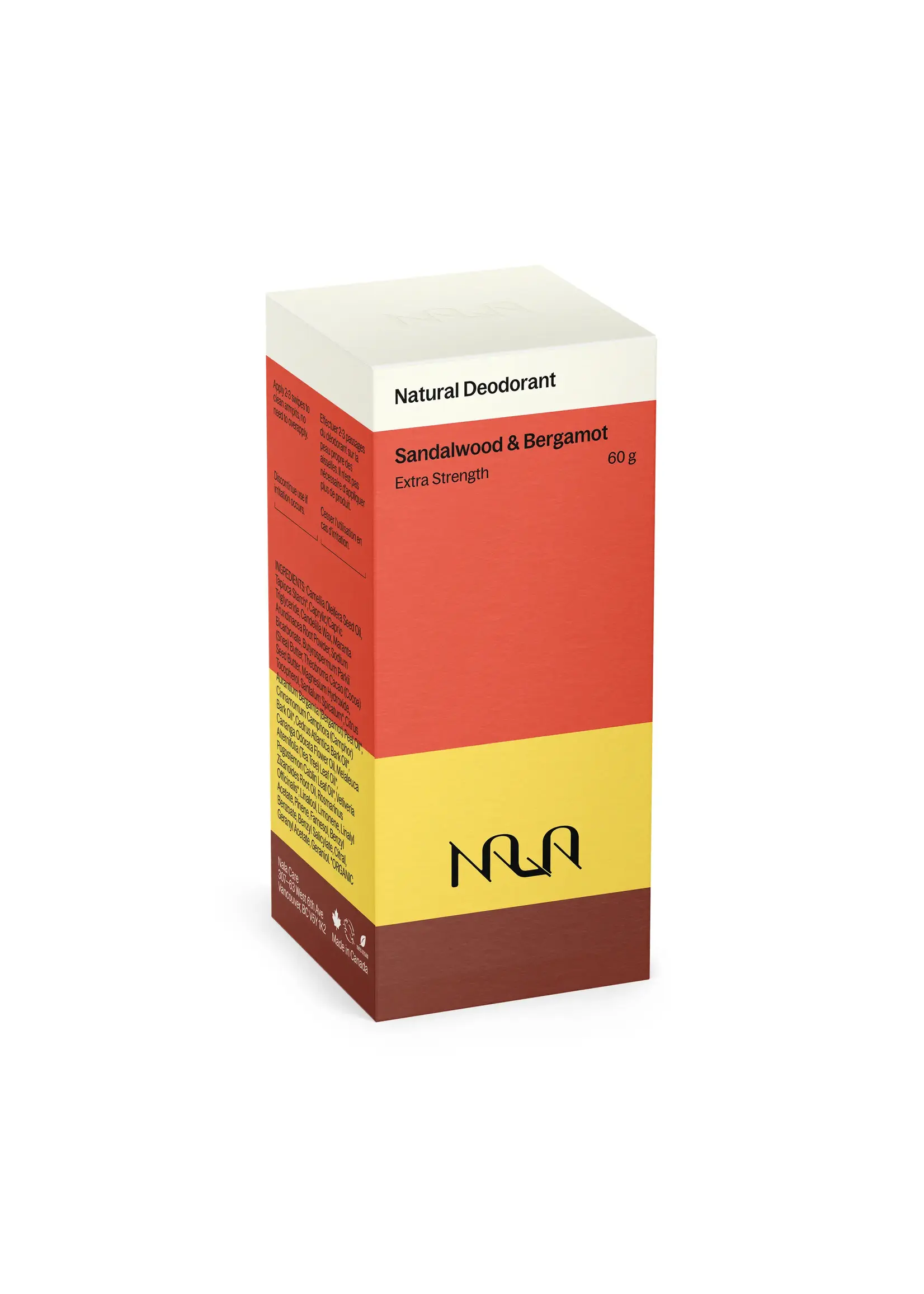 Natural deodorant by NALA