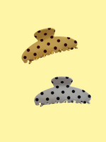 Dipped Shop Pince à cheveux large  "Polka Dot" par Dipped Shop