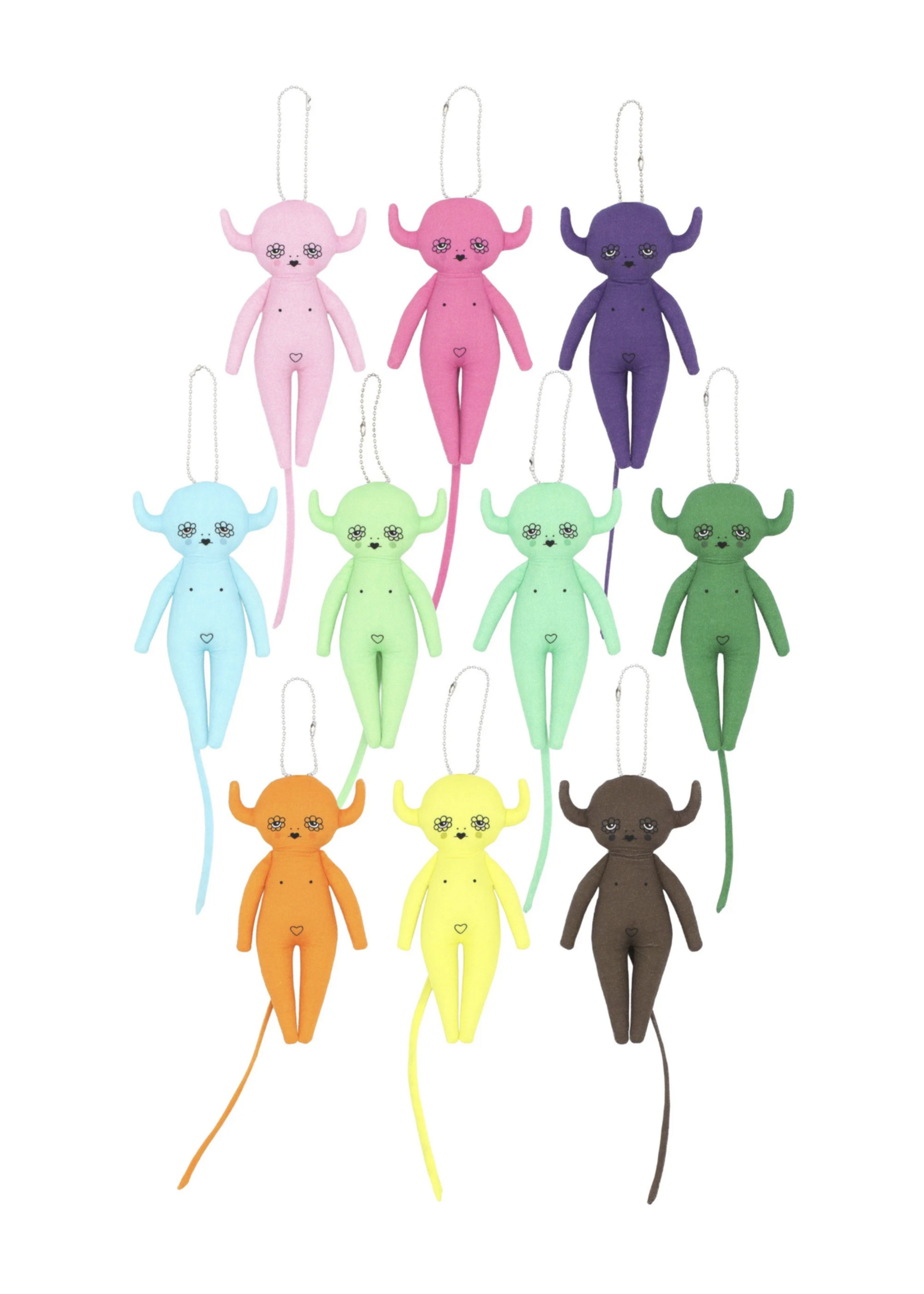 Bri Foster Dolls Devil Doll Bag Charms by Bri Foster
