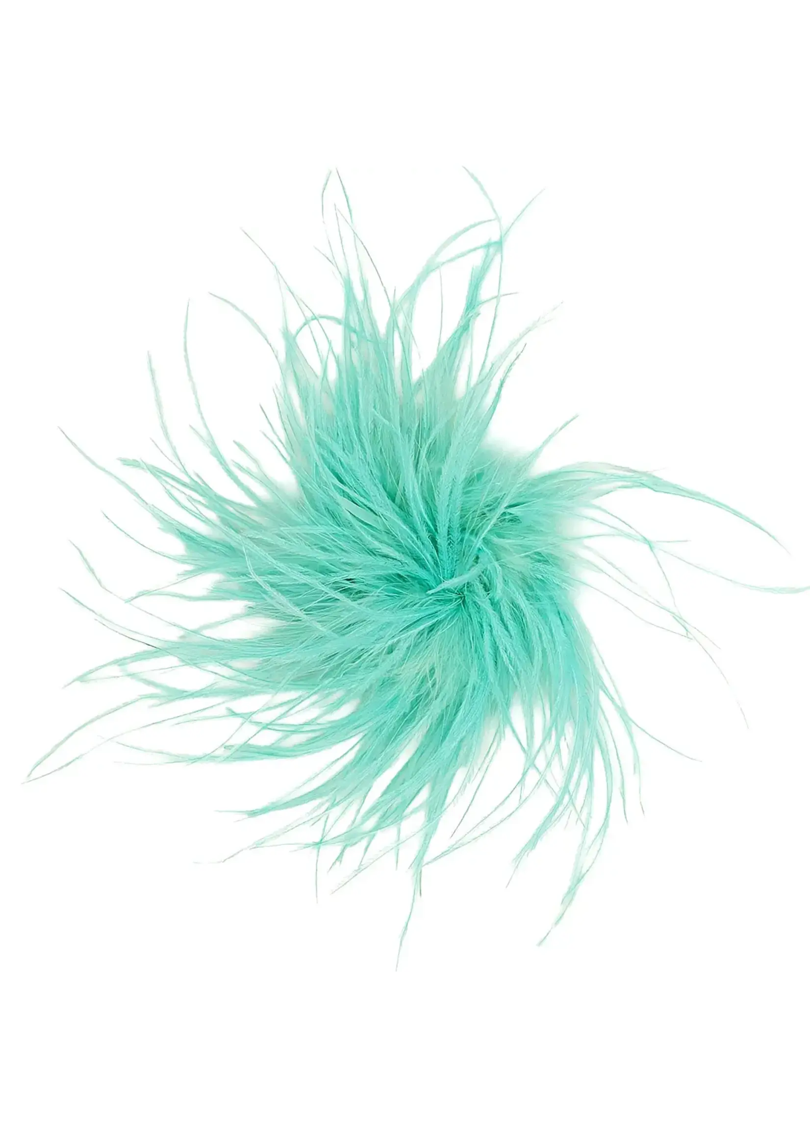 PANDEMONIUM Pandemonium Ostrich Feather Brooch