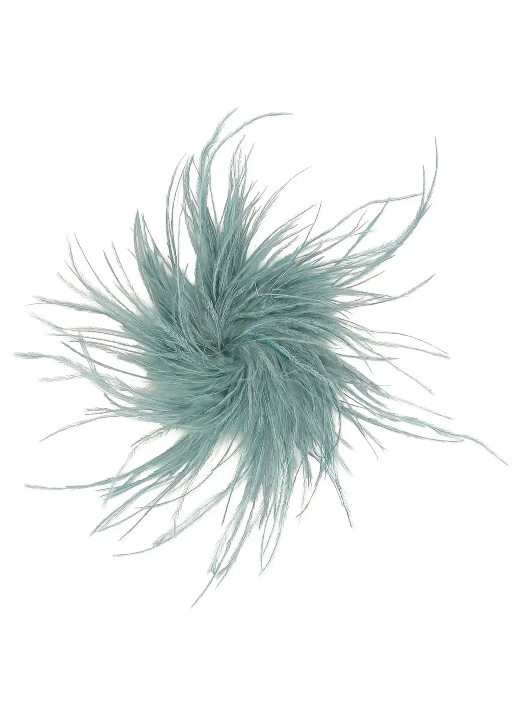 PANDEMONIUM Pandemonium Ostrich Feather Brooch