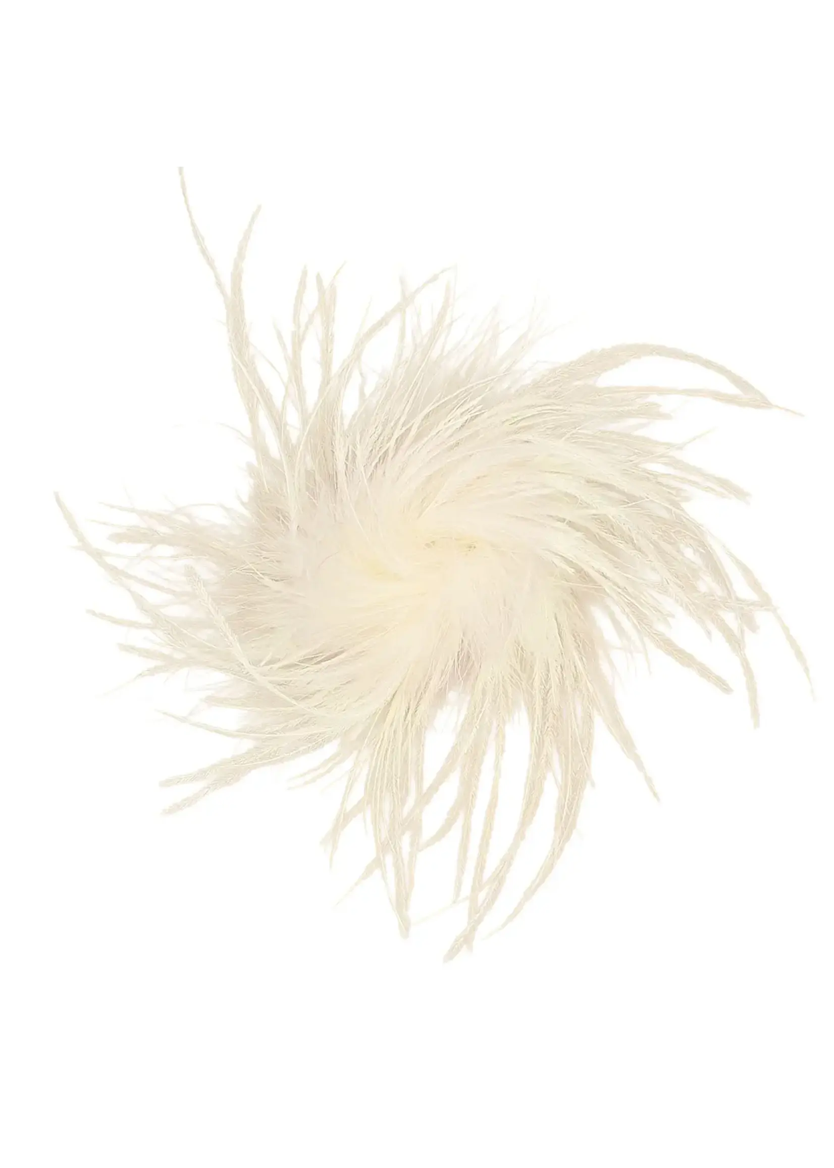 PANDEMONIUM Pandemonium Ostrich Feather Brooch