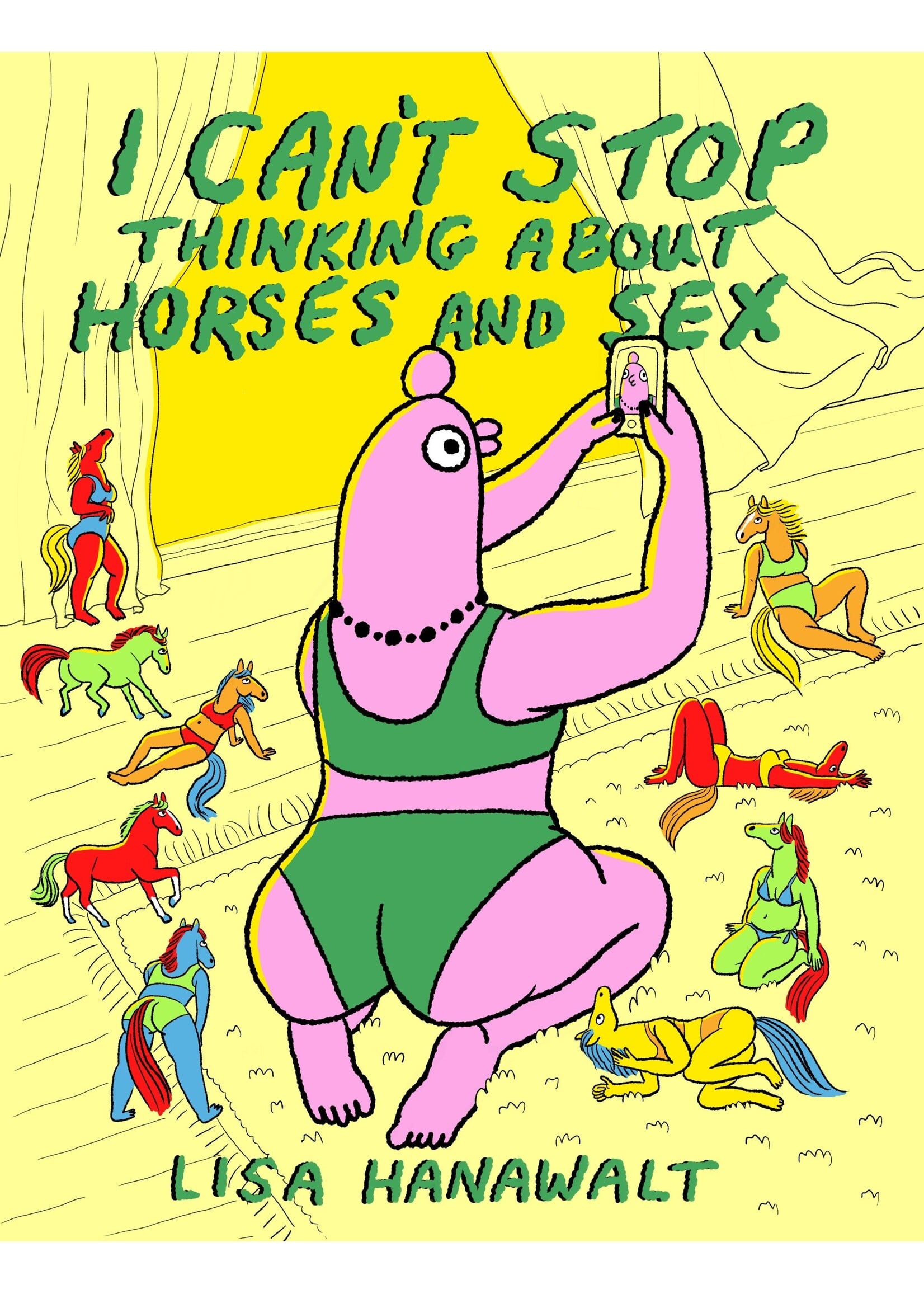 Drawn & Quarterly "I Can't Stop Thinking About Horses and Sex" graphic novel by Lisa Hanawalt