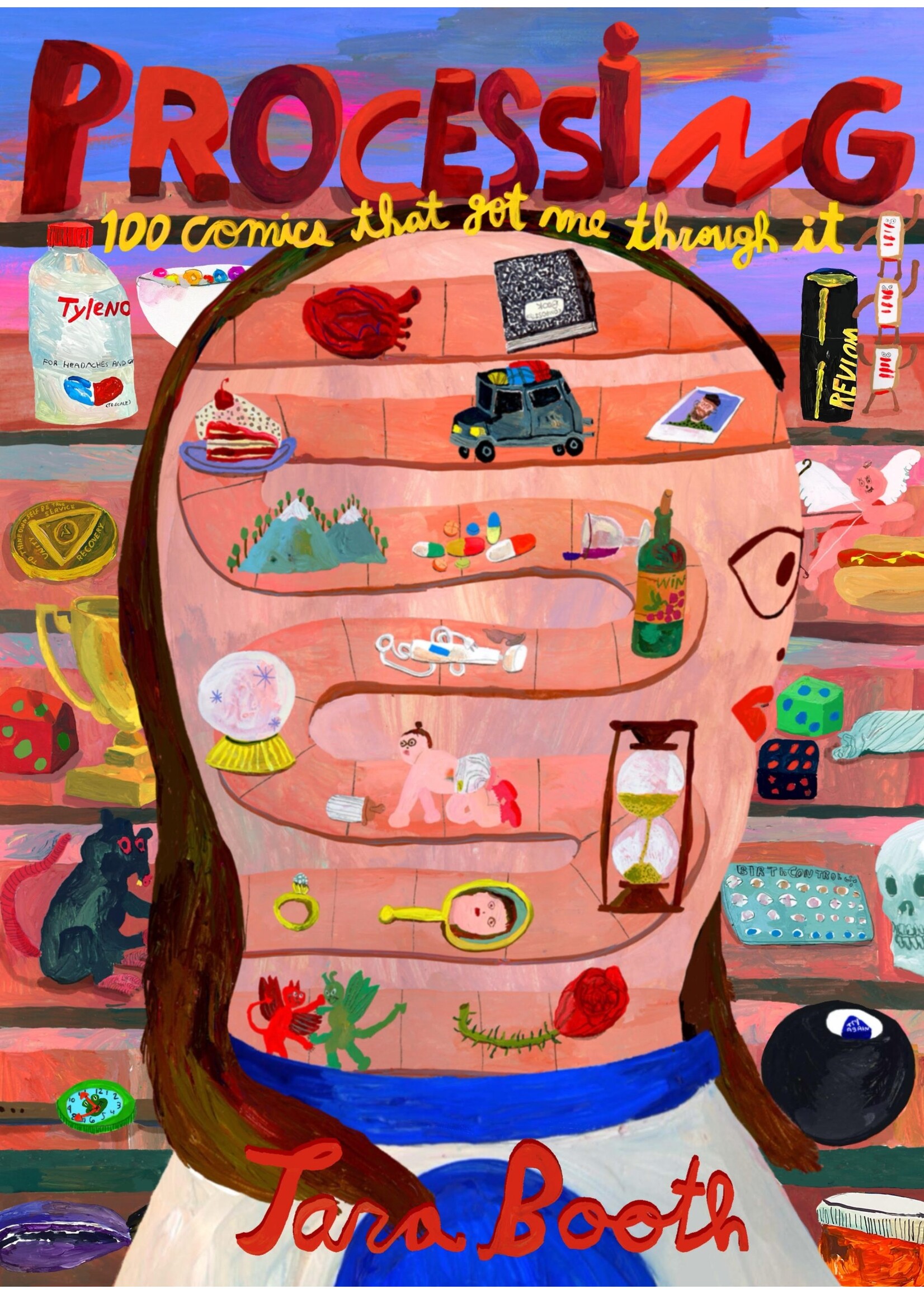 Drawn & Quarterly "Processing: 100 comics" graphic book by Tara Booth