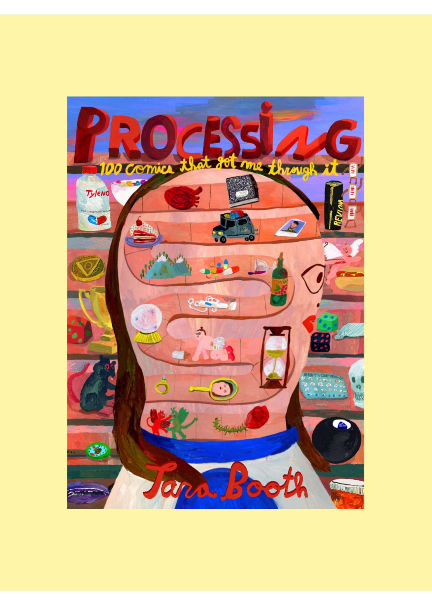 Drawn & Quarterly "Processing: 100 comics" graphic book by Tara Booth