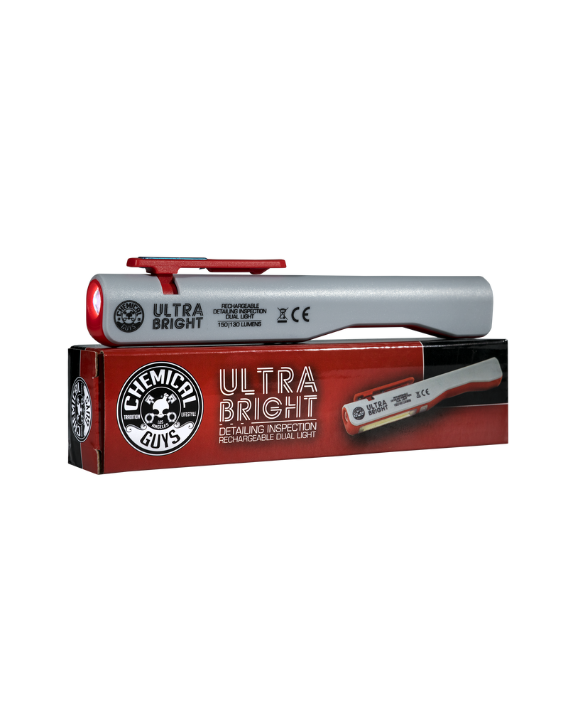 Chemical Guys EQP401 - Ultra Bright Rechargeable Detailing Inspection  Dual Light