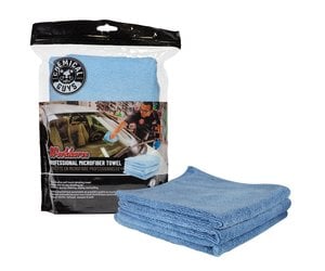 Workhorse Professional Microfiber Towel, Yellow 16 x 16 (3 Pack) - Detail  Garage Hawaii